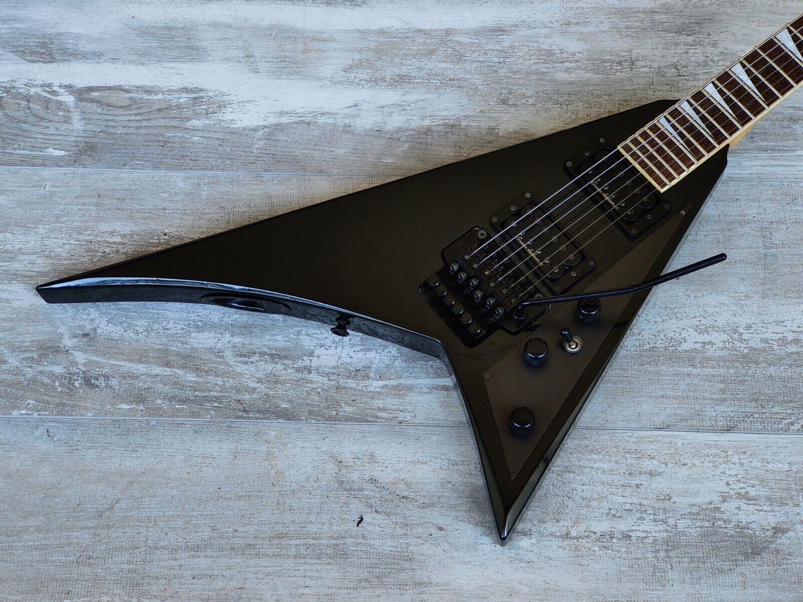 1997 Grover Jackson Japan RR.P-75 Randy Rhoads Flying V (Black)