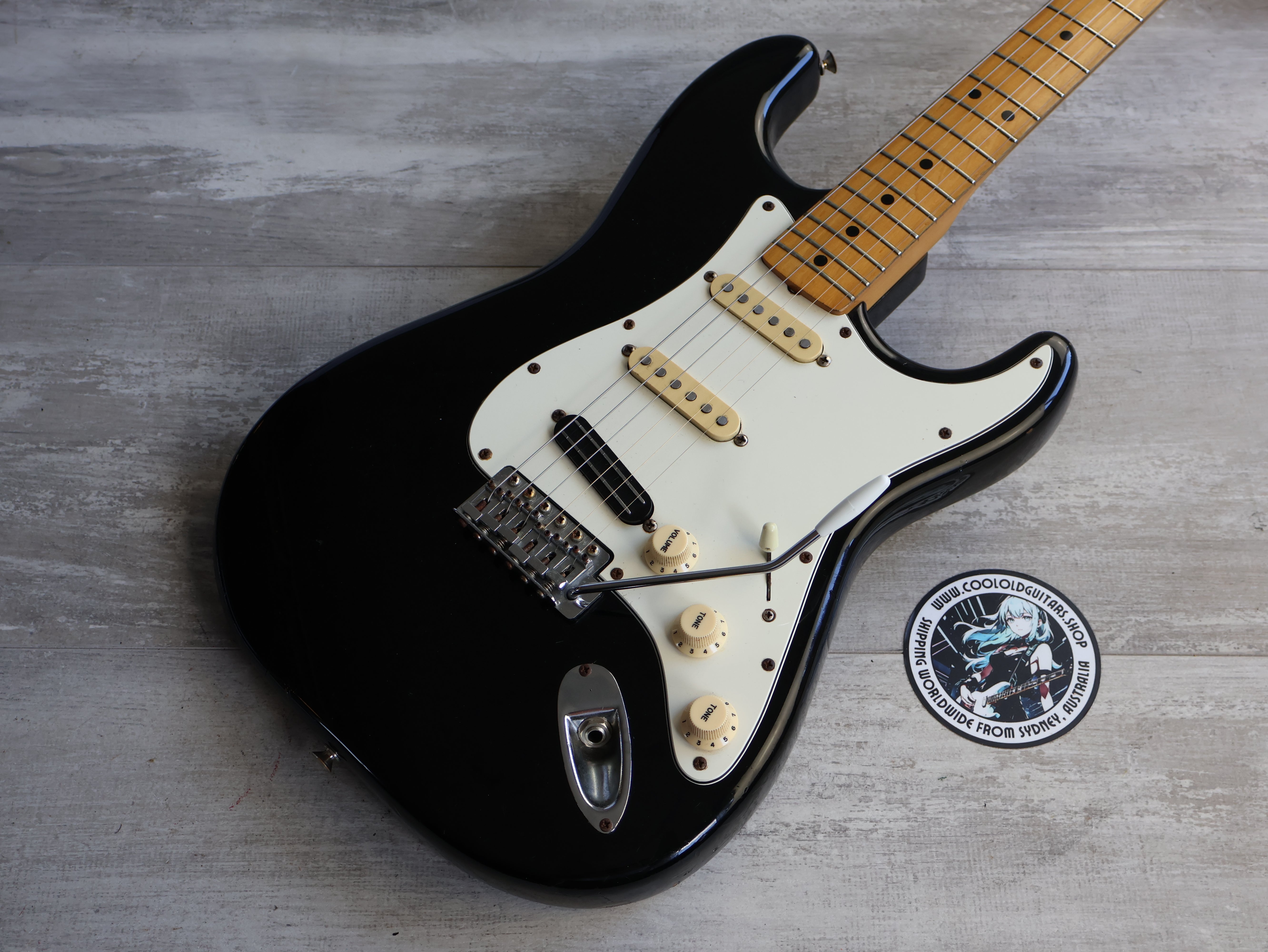 1984 Tokai Japan TSS-38 Silver Star Stratocaster (Black) – Cool Old Guitars