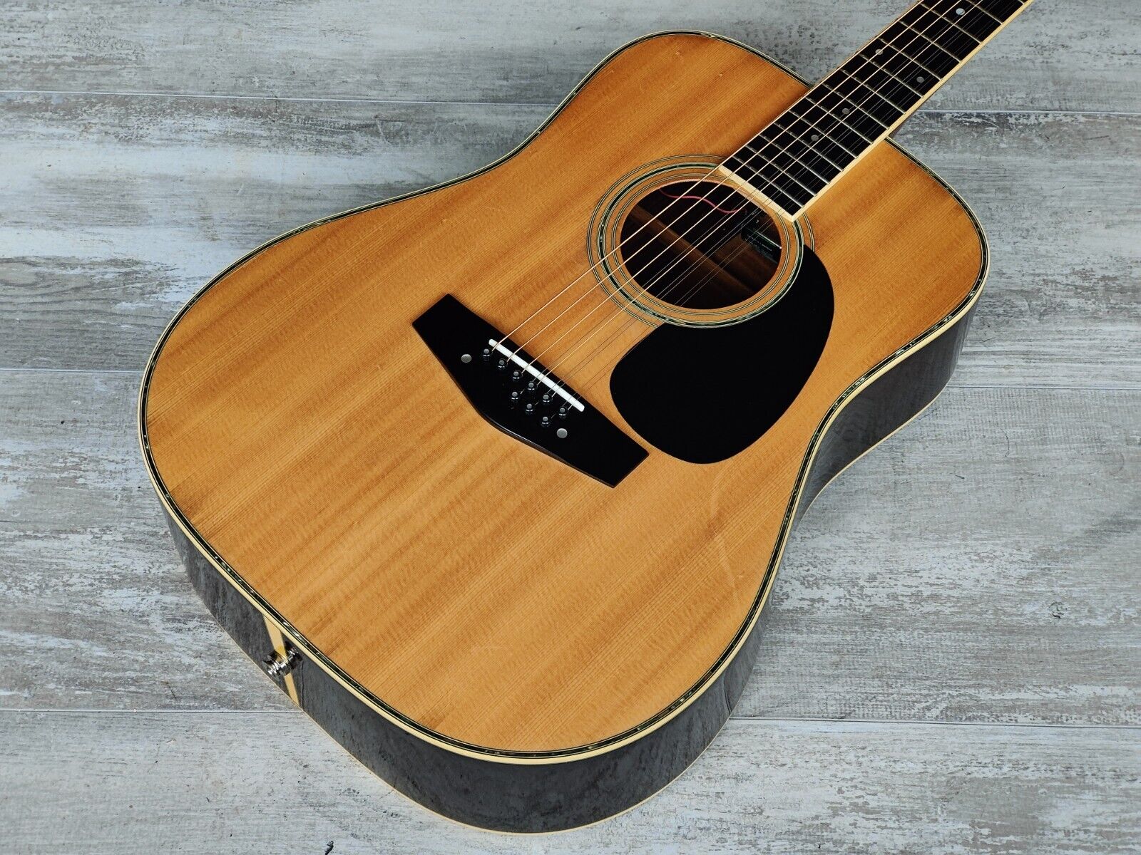 1980 Morris BW-50 Japanese Vintage 9-String Acoustic Dreadnought (Natural)