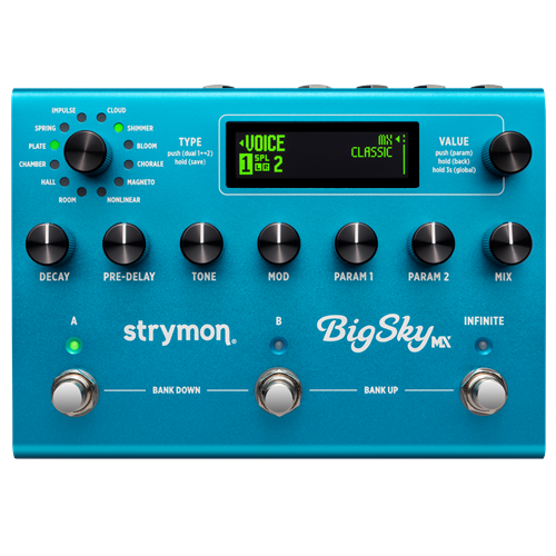 Strymon BigSky MX Multi Reverb