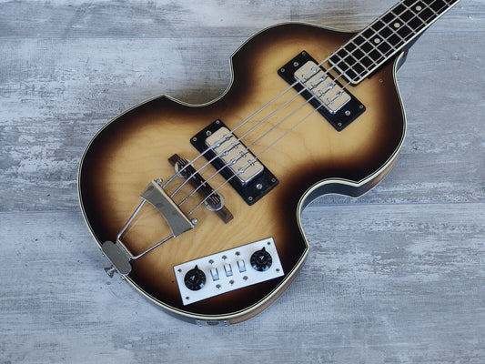 1970's Fresher Japan VB Violin Beatle Bass (Brown Sunburst)