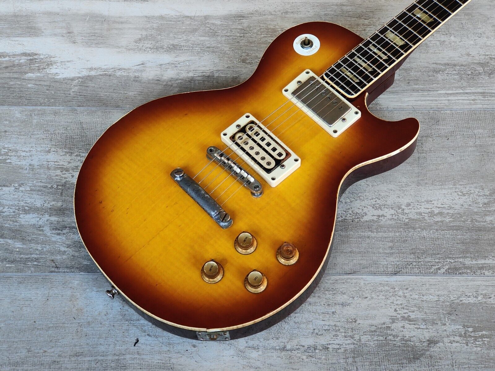 1974 Greco EG-480R Les Paul Standard (Plain Brown Sunburst)