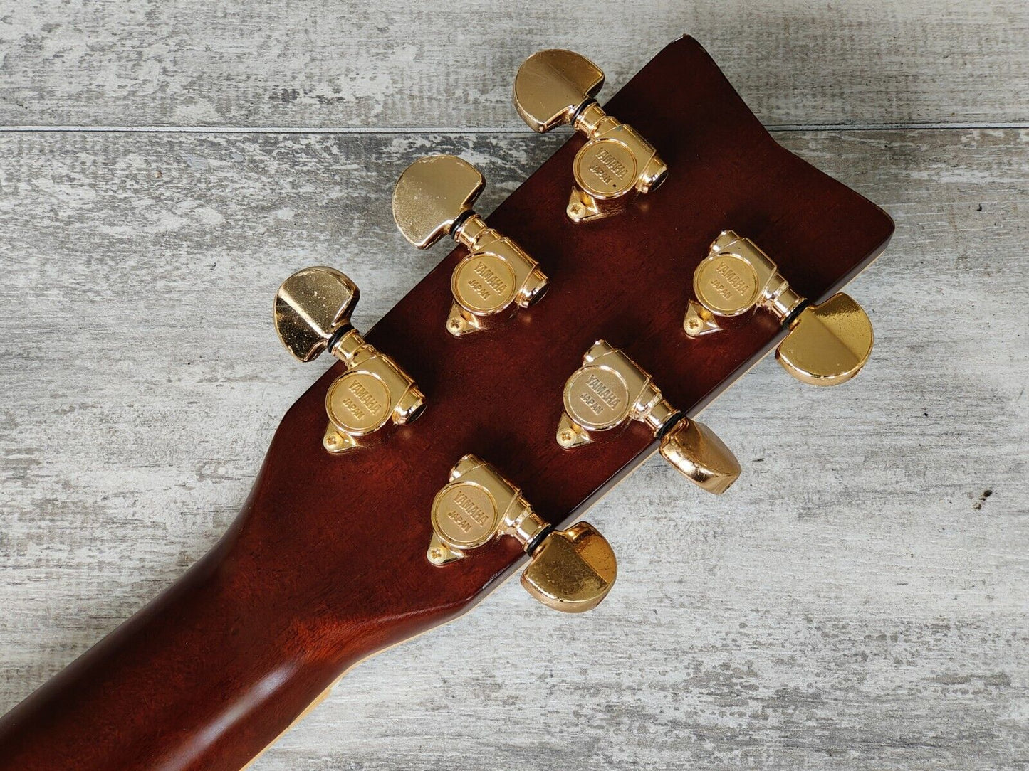 1980 Yamaha L-5S Japanese Vintage Acoustic Dreadnought Guitar (Sunburst)