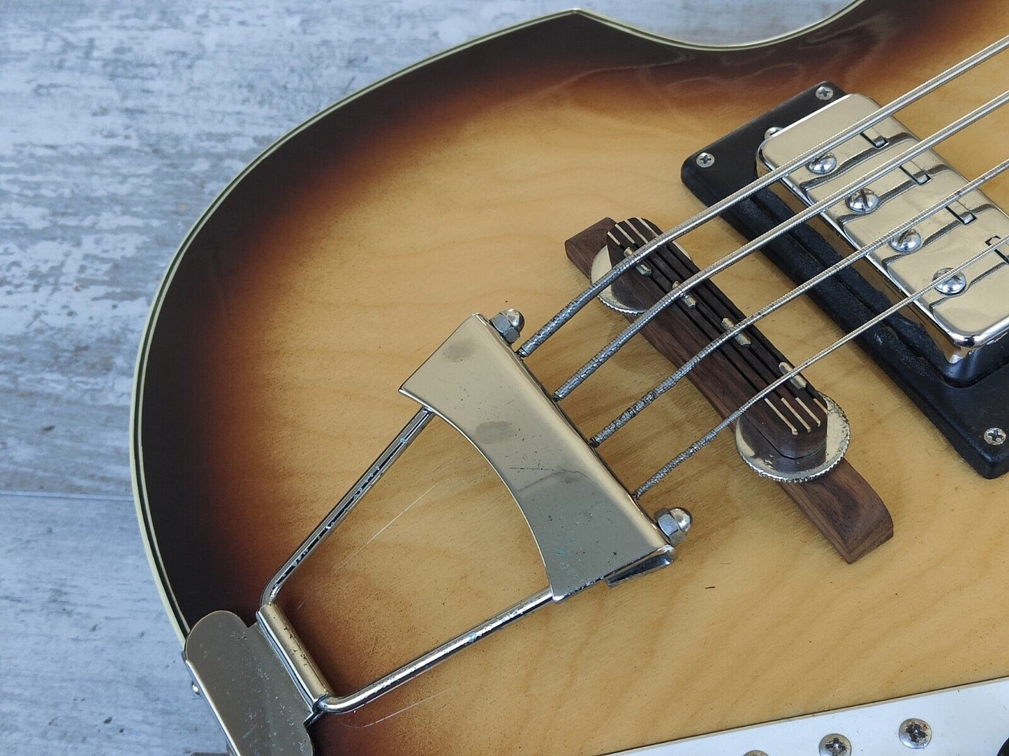 1970's Fresher Japan VB Violin Beatle Bass (Brown Sunburst)