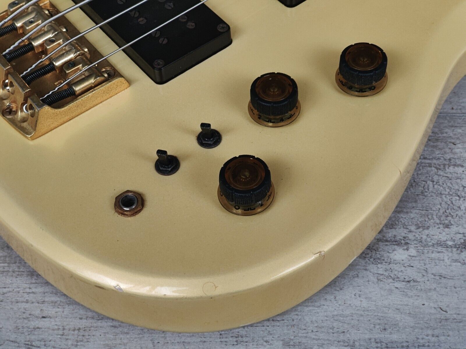 1984 Ibanez Japan RB824 Roadstar II Bass (Pearl White)