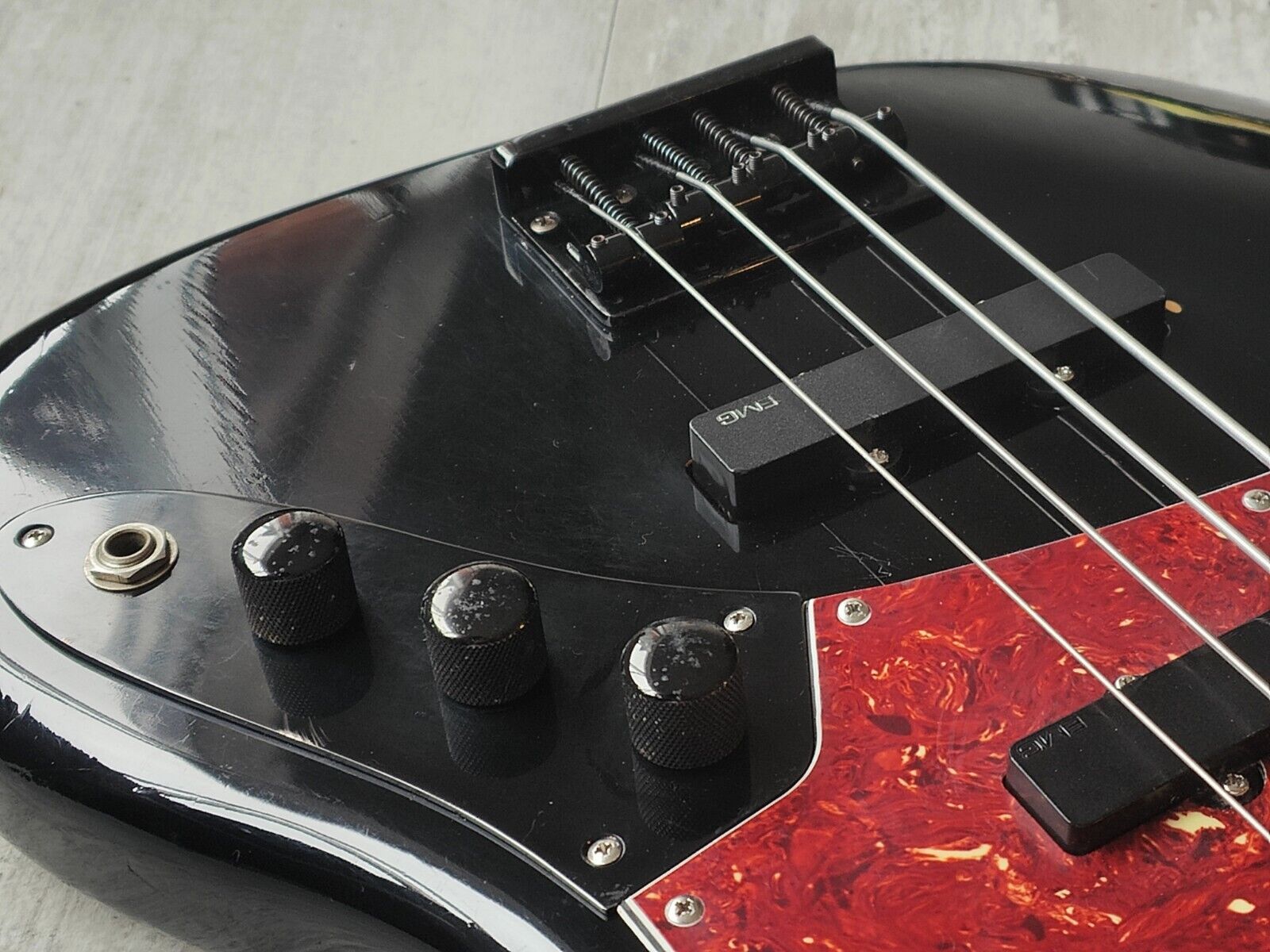 1980's ESP Japan Fretless Jazz Bass w/EMG's (Black)