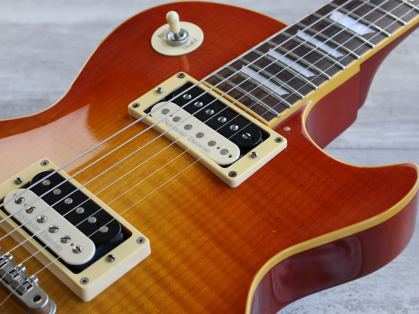 2007 Edwards Japan (by ESP) E-LP-108LTS Les Paul Standard (Sunburst)