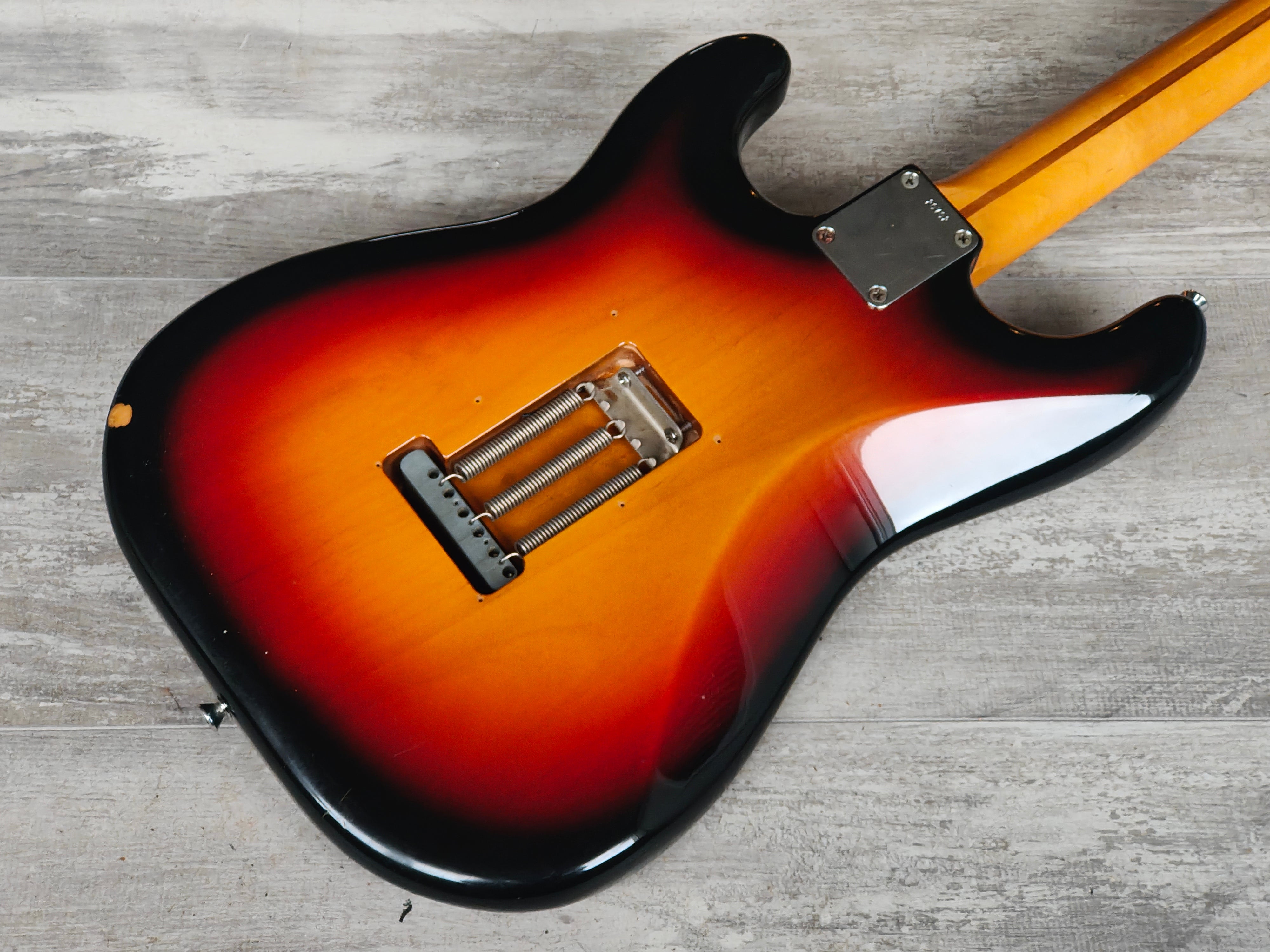 1980's Navigator (by ESP Japan) Custom Order Stratocaster w/Van Zandt  Pickups (Three-Tone Sunburst)