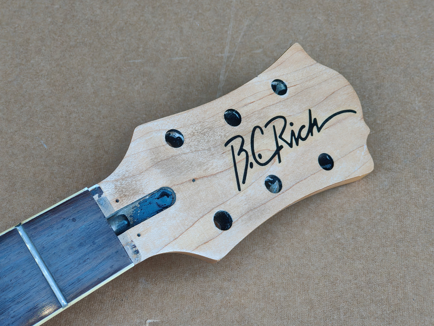 B.C Rich Mockingbird Neck (for Guitar Project/Build)