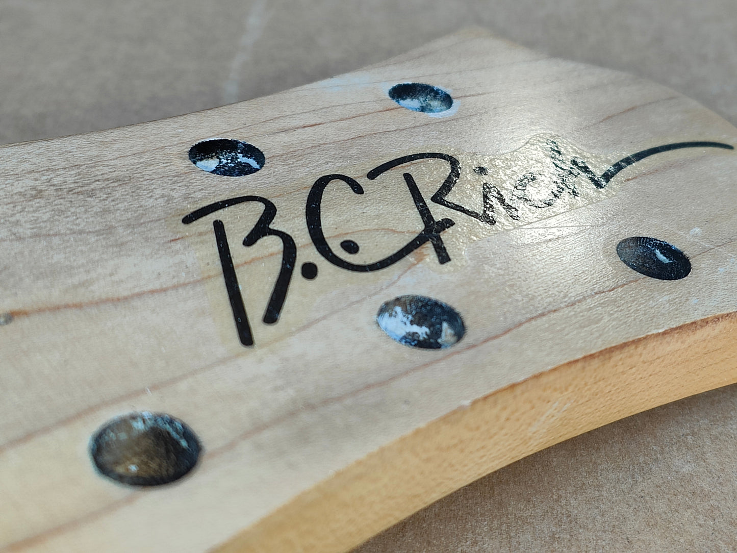 B.C Rich Mockingbird Neck (for Guitar Project/Build)