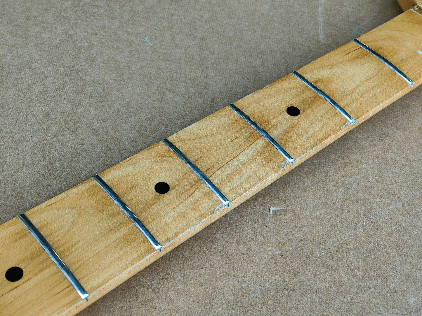 Japanese Jazz Bass Neck (for Bass Guitar Project/Build)