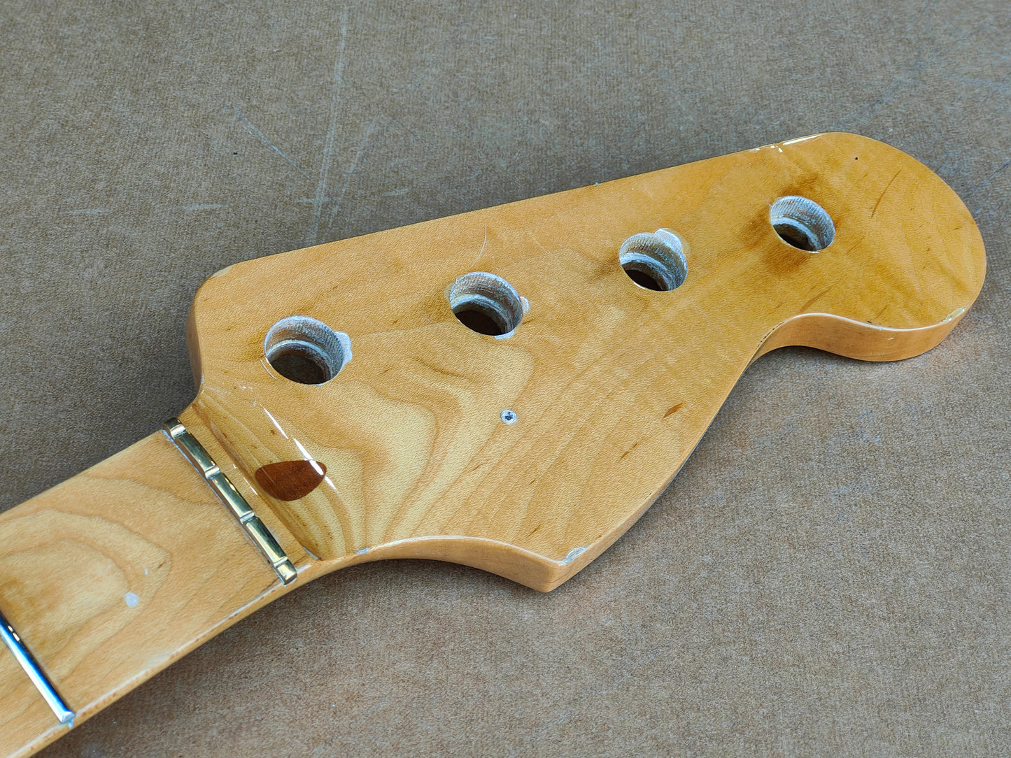 Japanese Jazz Bass Neck (for Bass Guitar Project/Build)