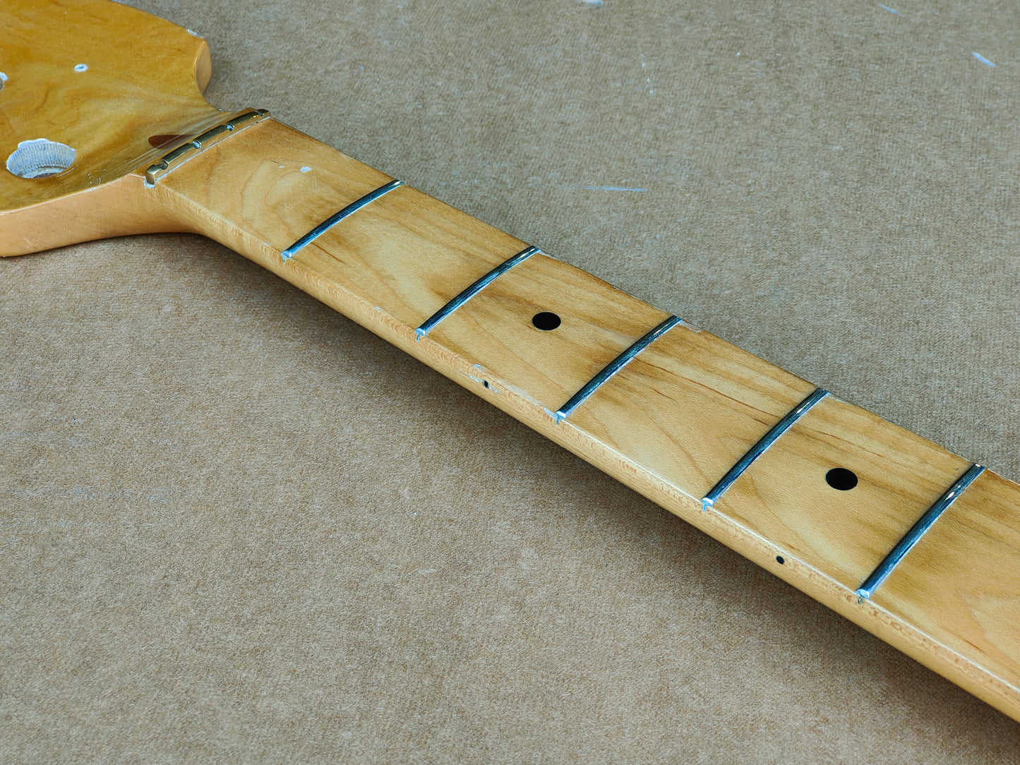 Japanese Jazz Bass Neck (for Bass Guitar Project/Build)