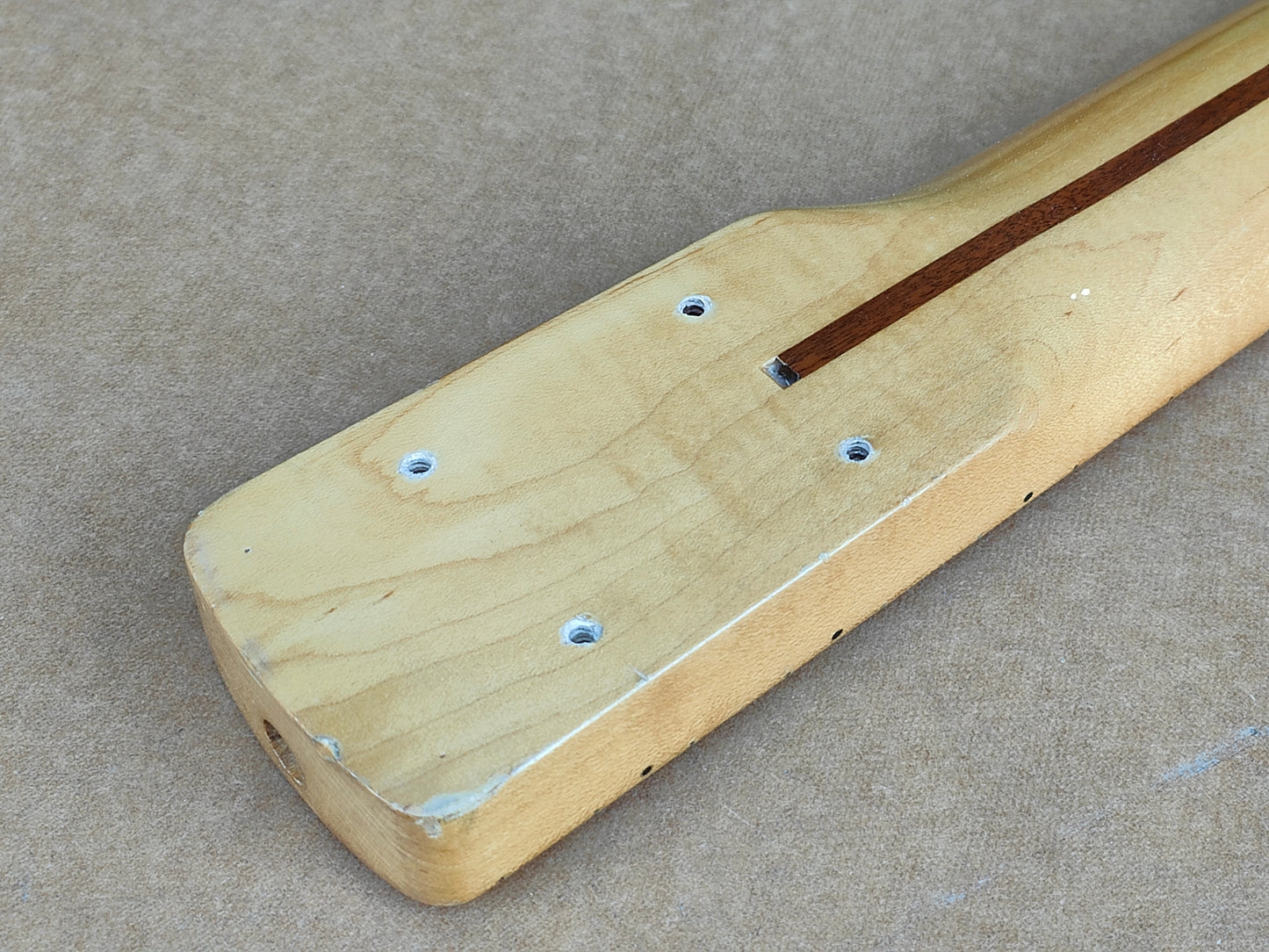 Japanese Jazz Bass Neck (for Bass Guitar Project/Build)