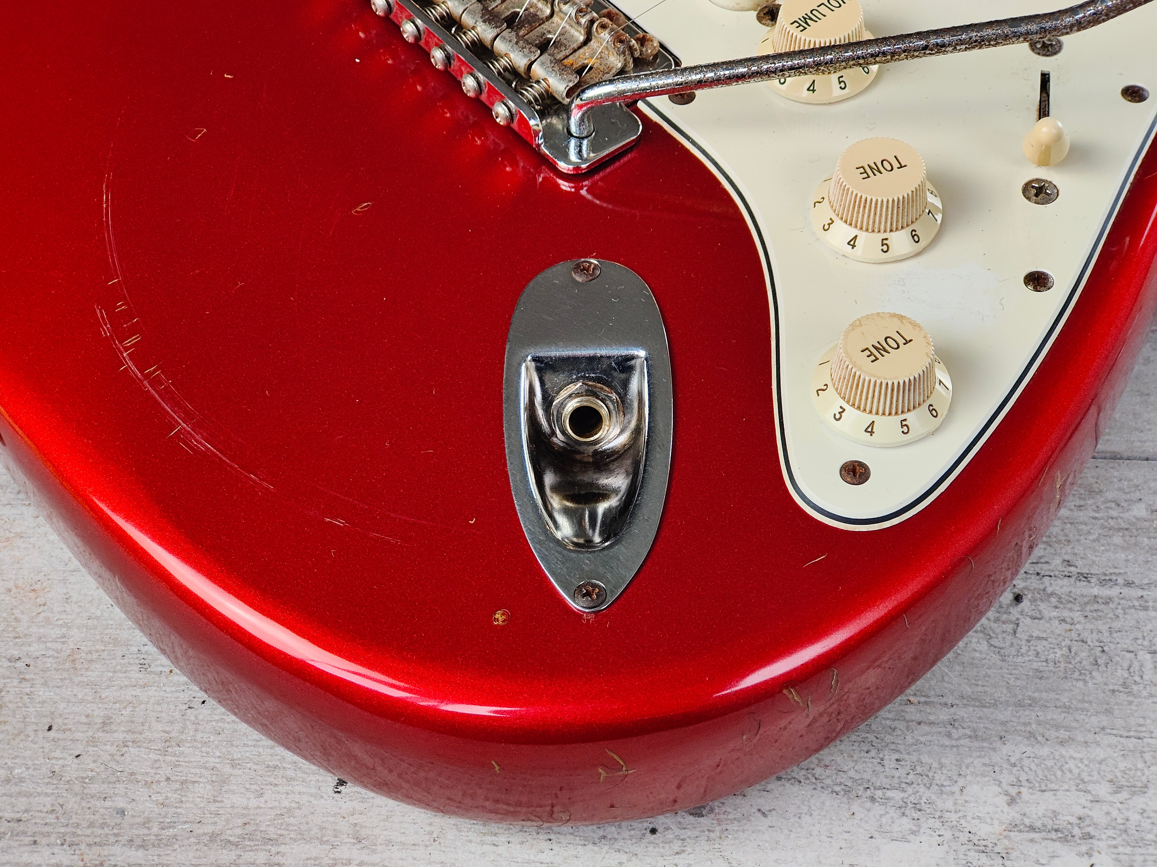 1993 Fender Japan ST62-53 '62 Reissue Stratocaster (Candy Apple Red)