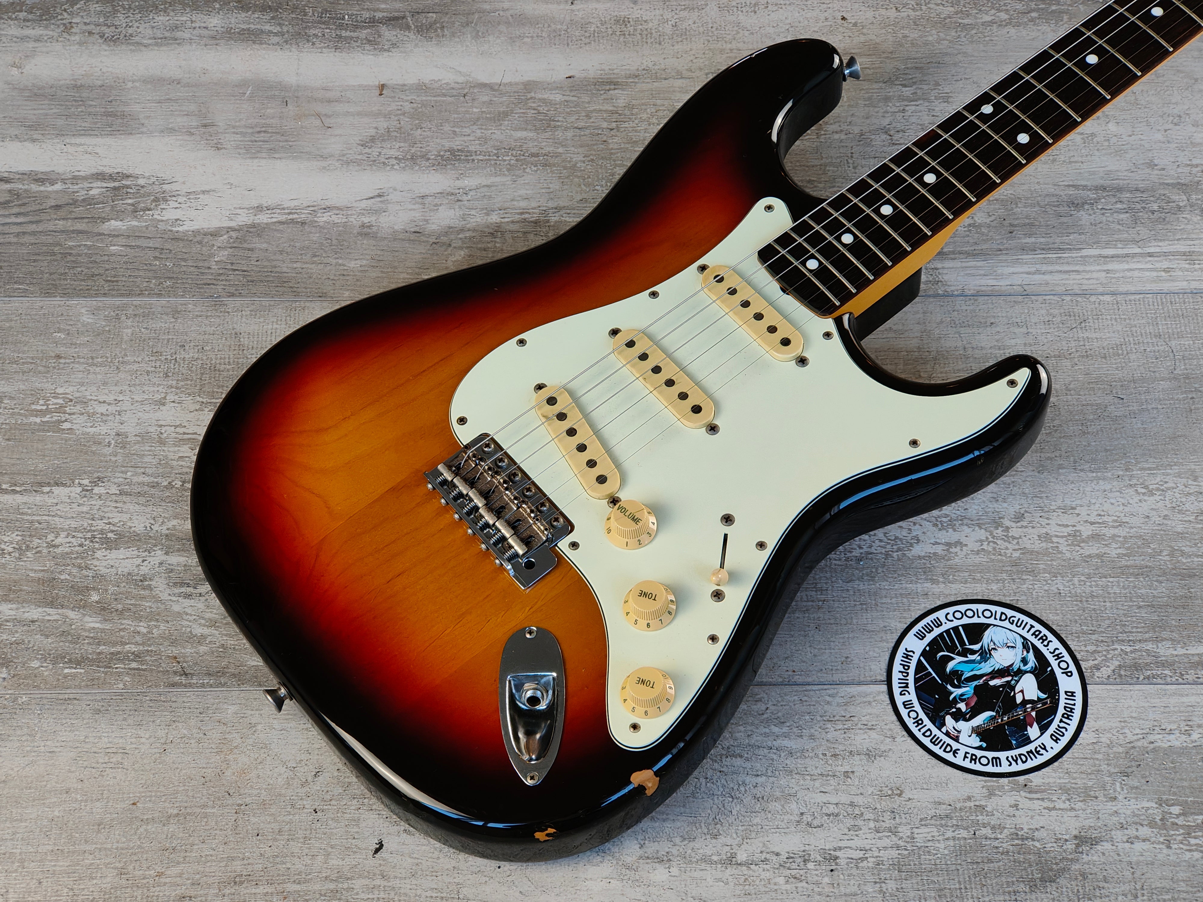 2004 Fender Japan ST62-70TX '62 Reissue Stratocaster (Sunburst) – Cool Old  Guitars