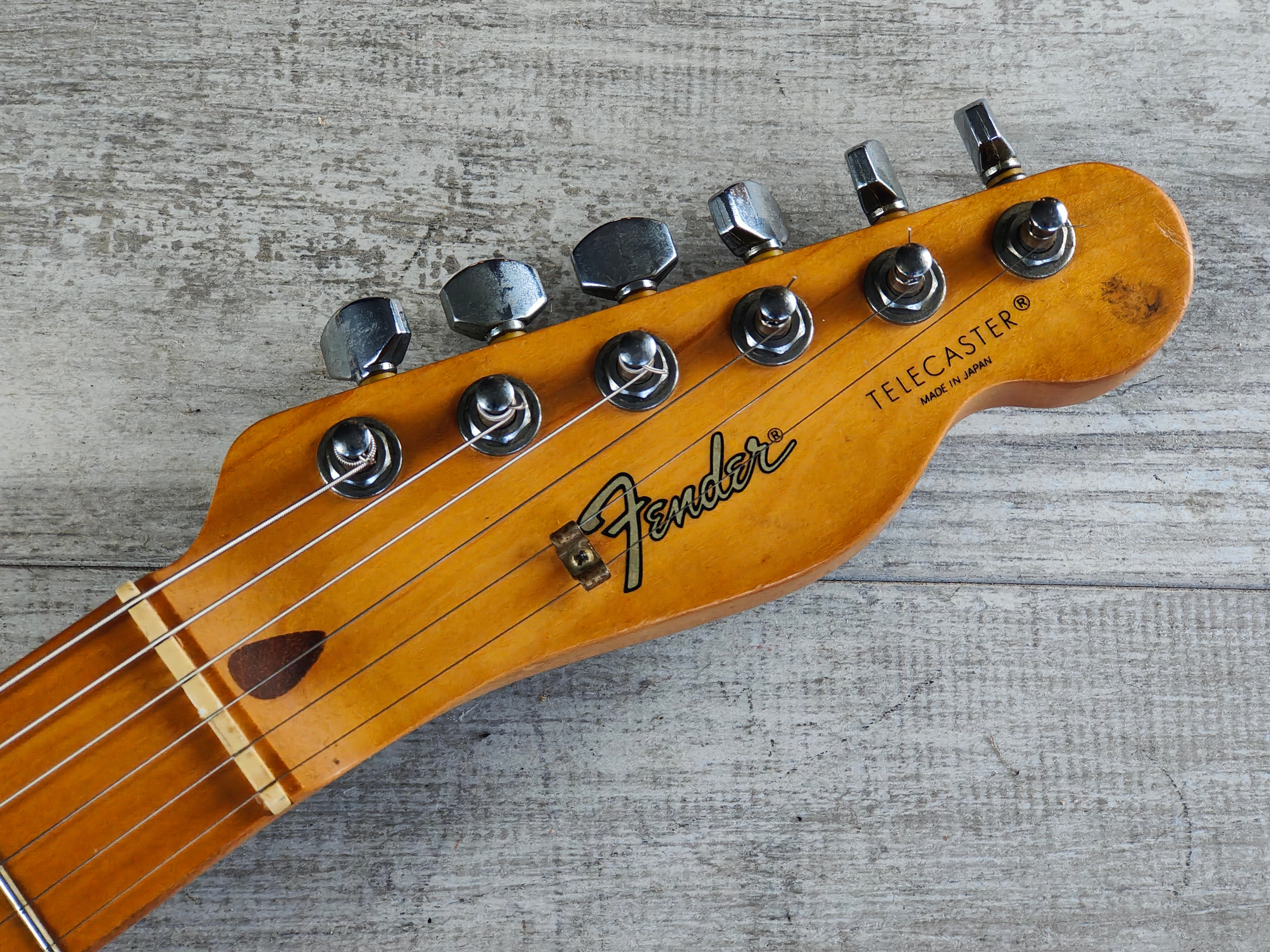 1993 Fender Japan TL-STD Telecaster Standard (Black) – Cool Old Guitars