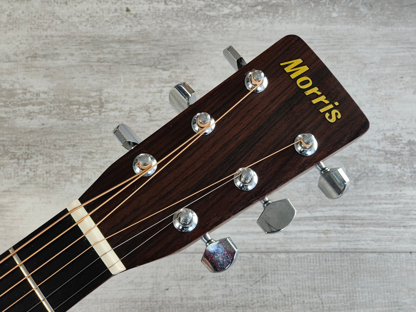 1980's Morris F-20 Japanese Vintage Acoustic Guitar (Natural)