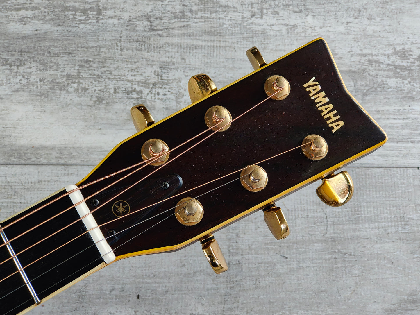 1980 Yamaha L-5 Japanese Vintage Acoustic Dreadnought Guitar (Natural)