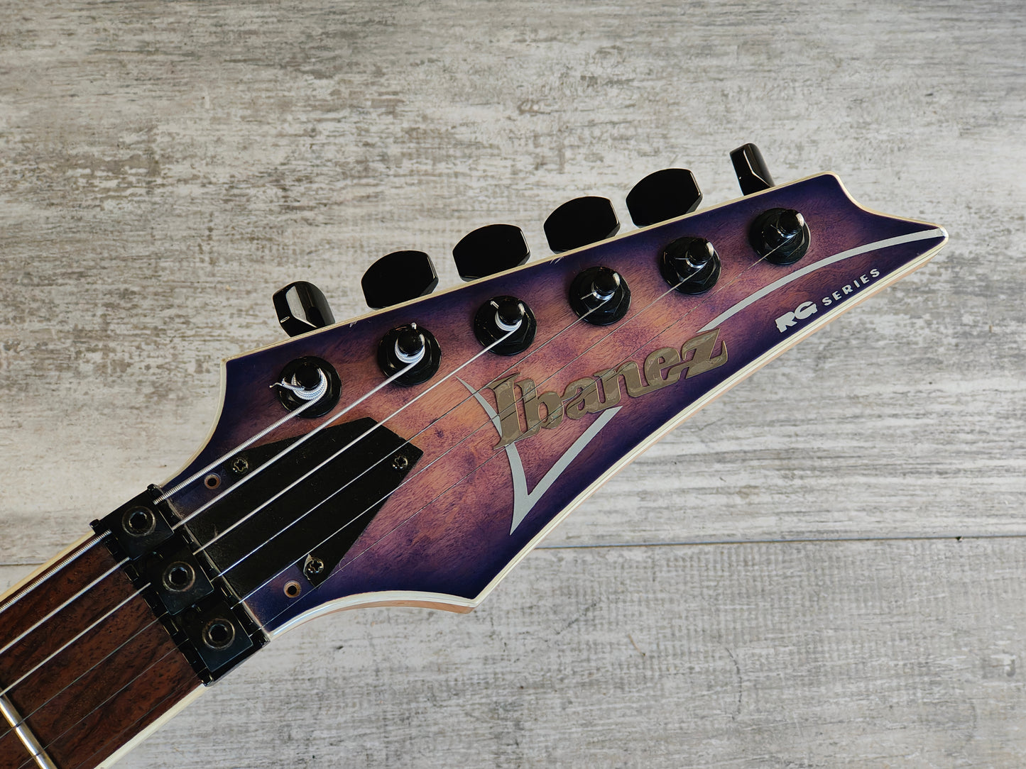 2009 Ibanez RG350QM HSH Superstrat (Purple Burst)