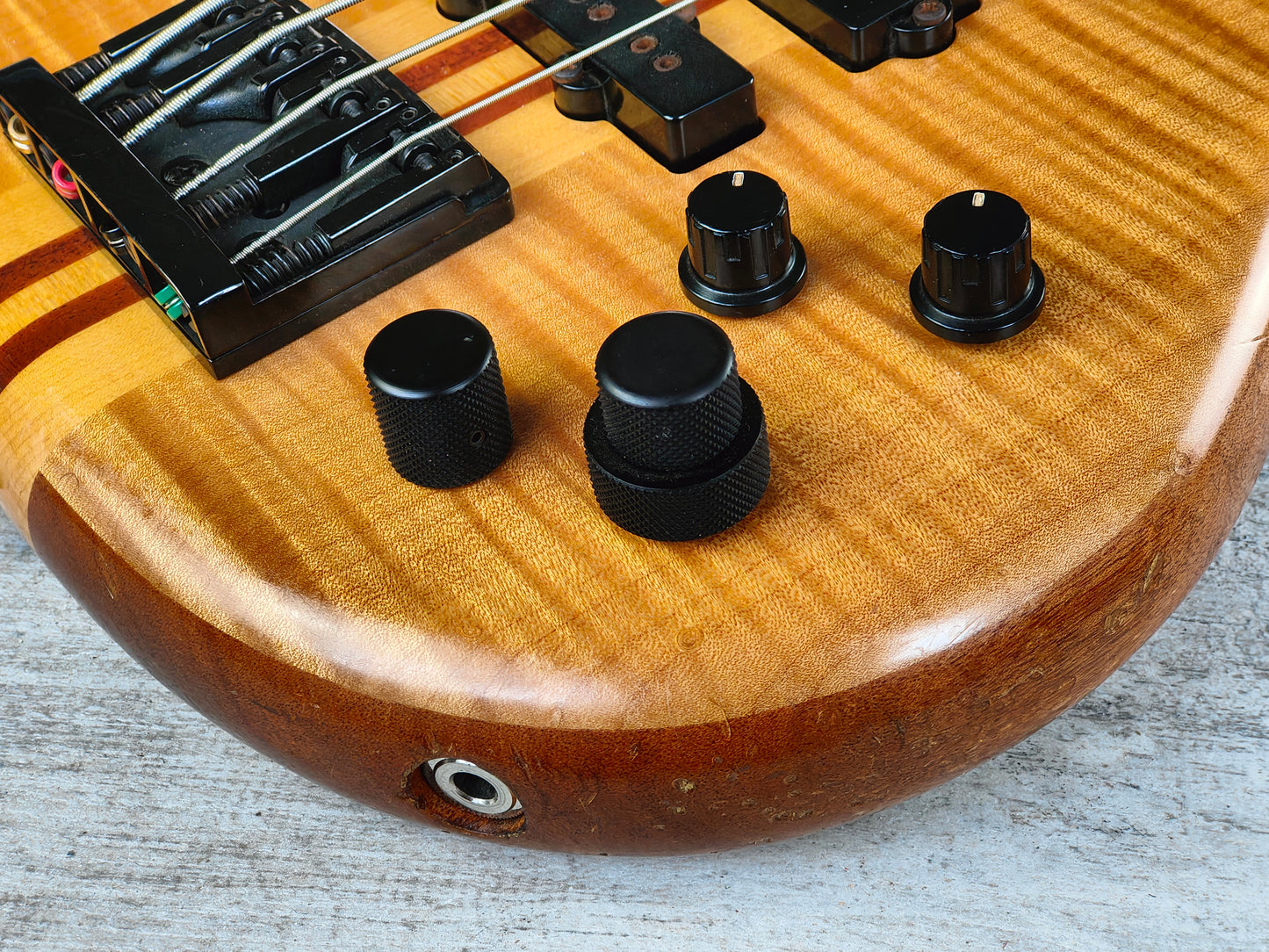 1990's Rockoon Japan (by Kawai) RB Series Neckthrough Bass (Natural)