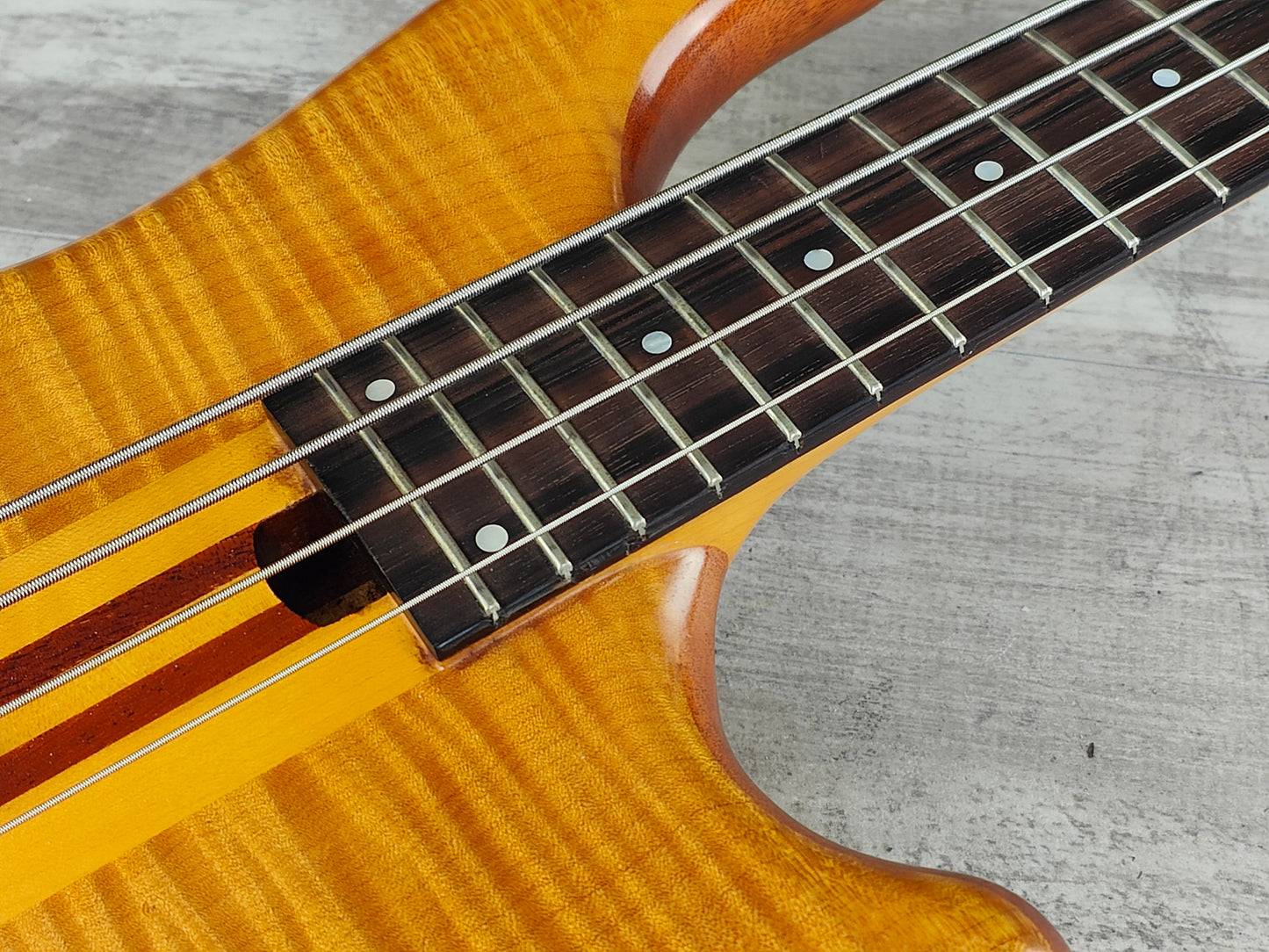 1990's Rockoon Japan (by Kawai) RB Series Neckthrough Bass (Natural)