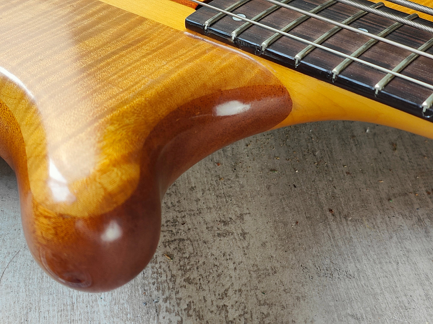 1990's Rockoon Japan (by Kawai) RB Series Neckthrough Bass (Natural)