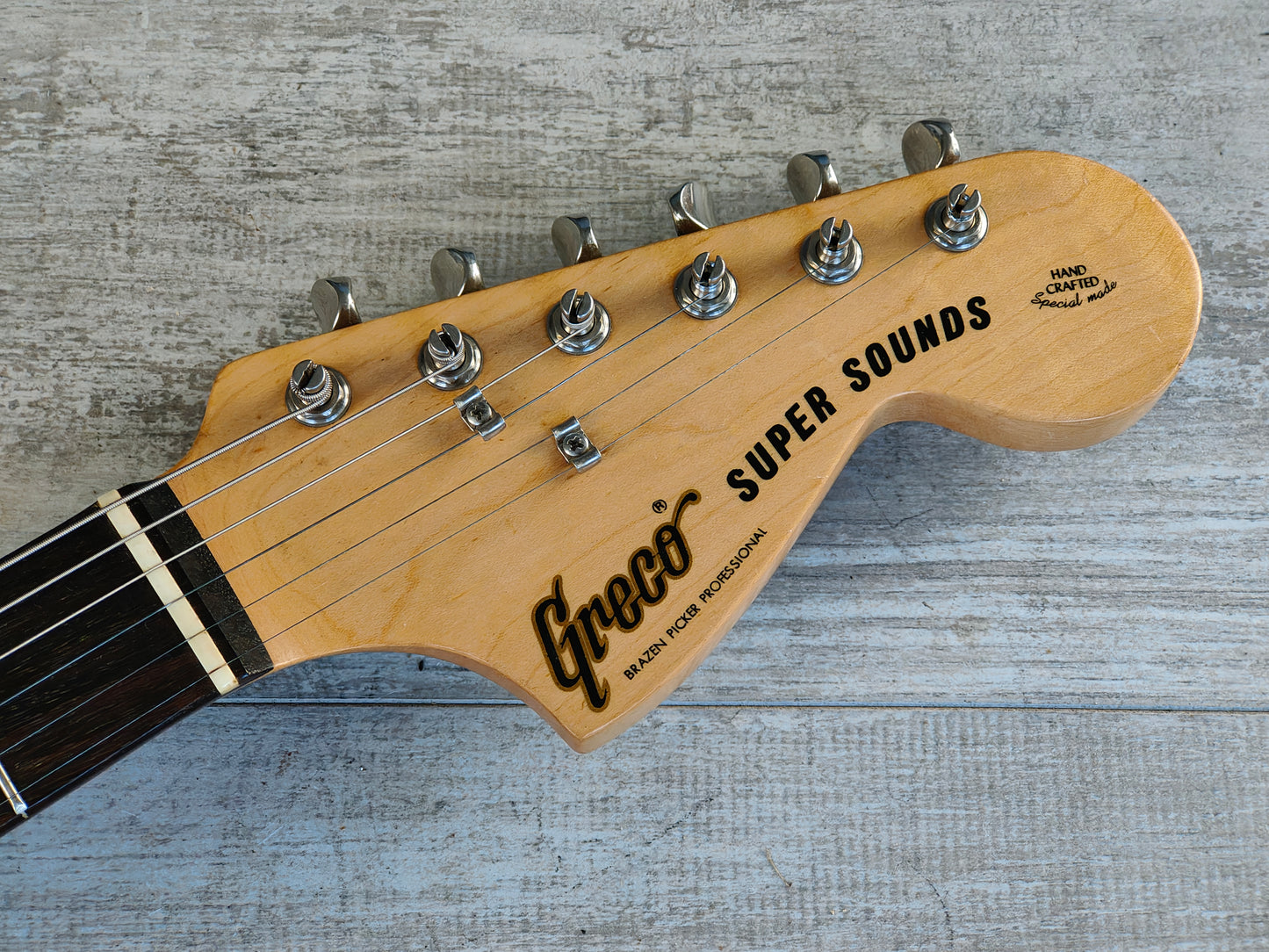 1977 Greco Japan (Fujigen) SE-450 Super Sound Stratocaster (Antique Sunburst)