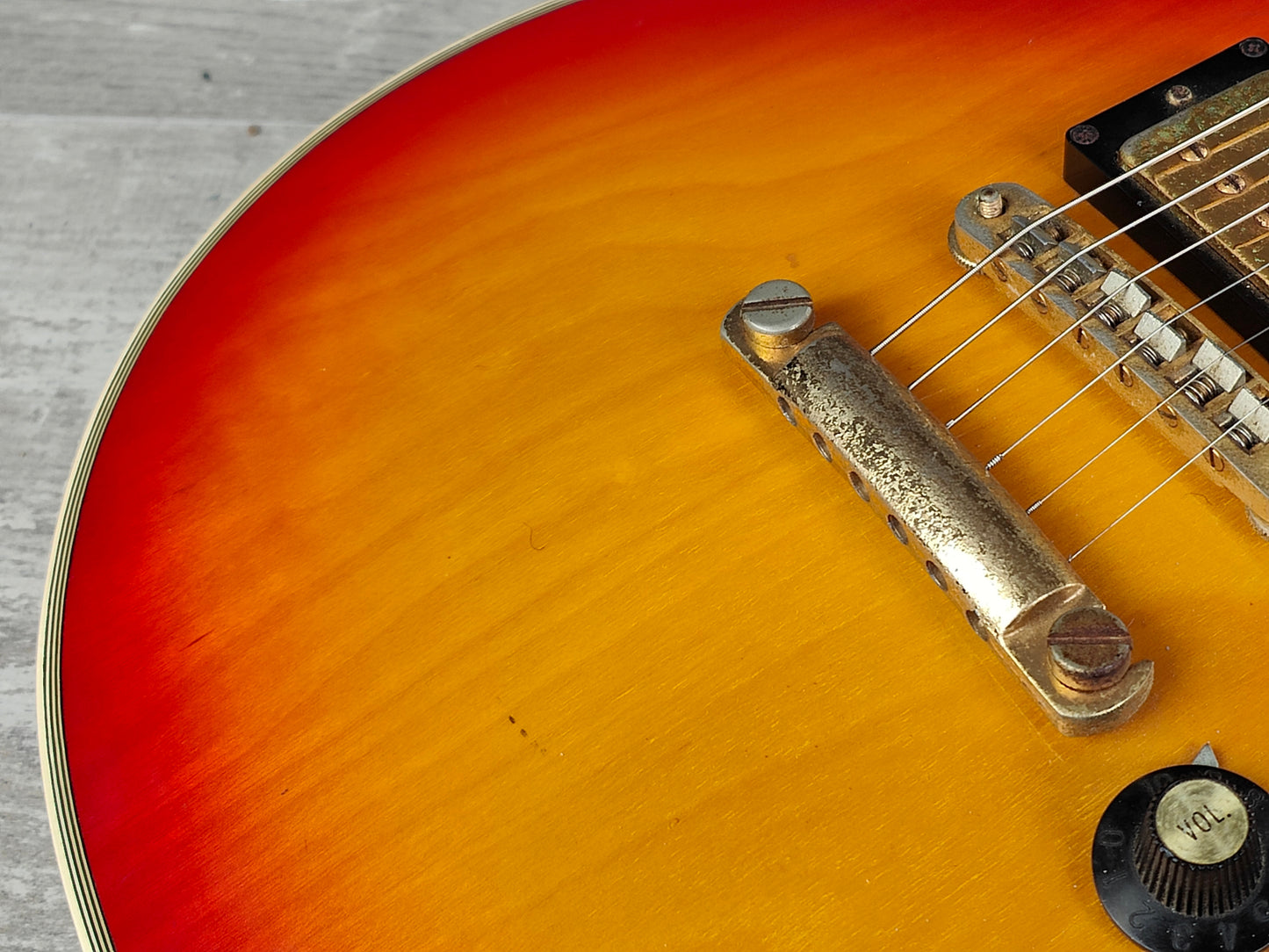 1978 Greco Japan EG-500C Les Paul Custom (Cherry Sunburst)