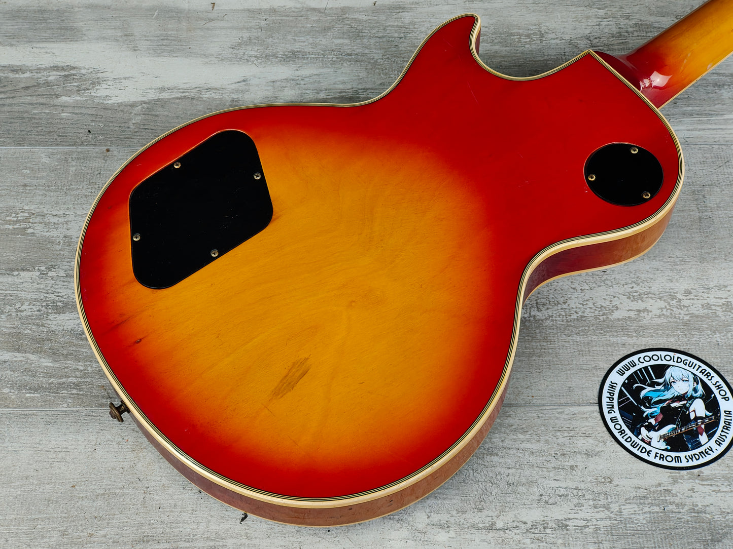 1978 Greco Japan EG-500C Les Paul Custom (Cherry Sunburst)