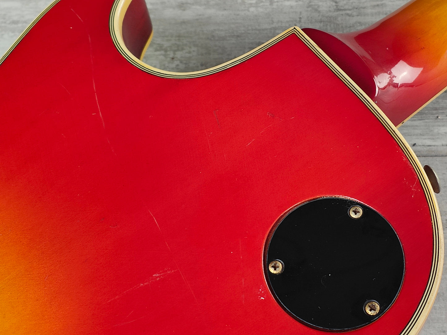 1978 Greco Japan EG-500C Les Paul Custom (Cherry Sunburst)