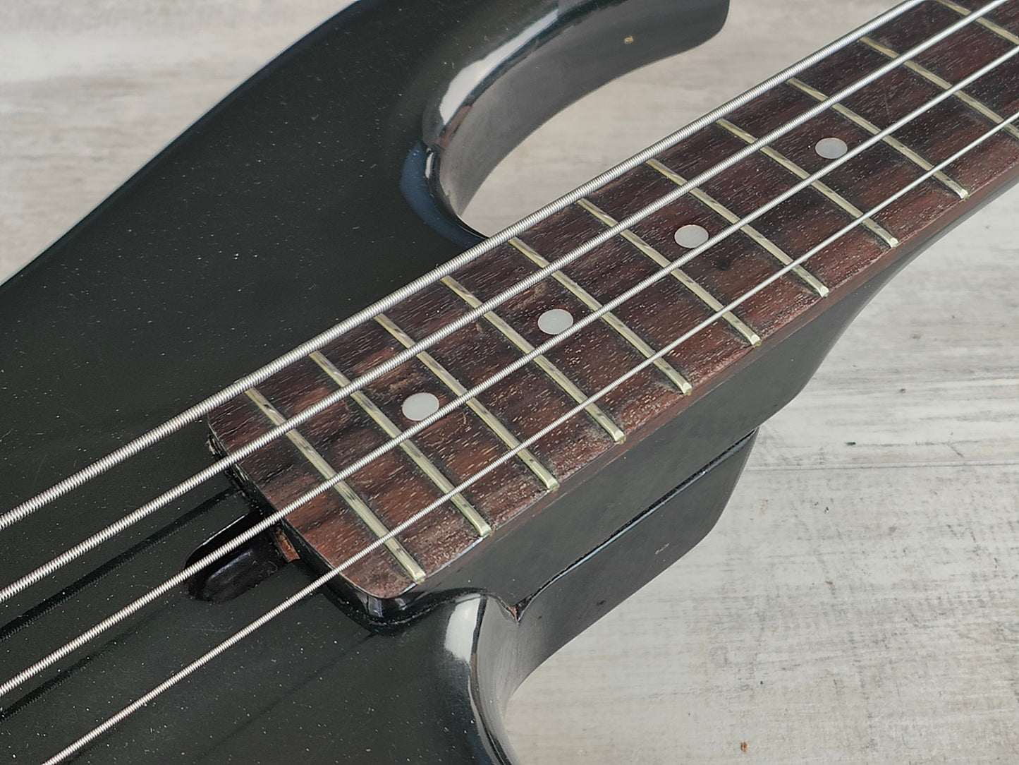 1983 Aria Pro II Japan RSB Deluxe Bass (Black)