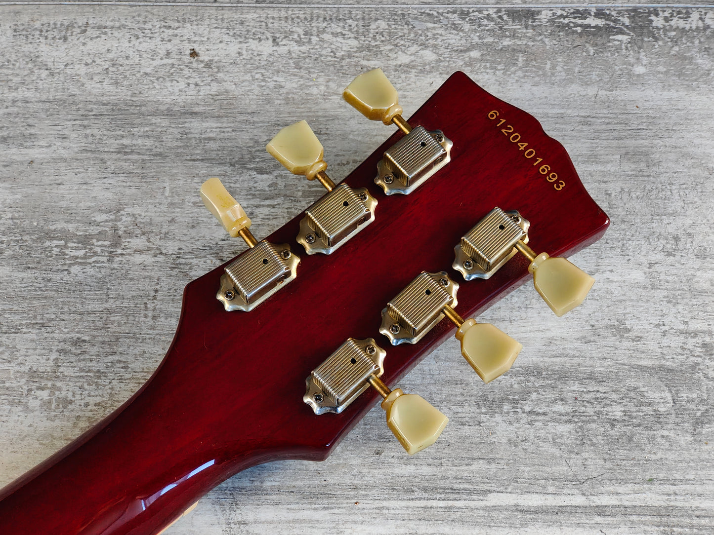 Blitz by Aria Pro II SG Double Cutaway (Cherry Red)