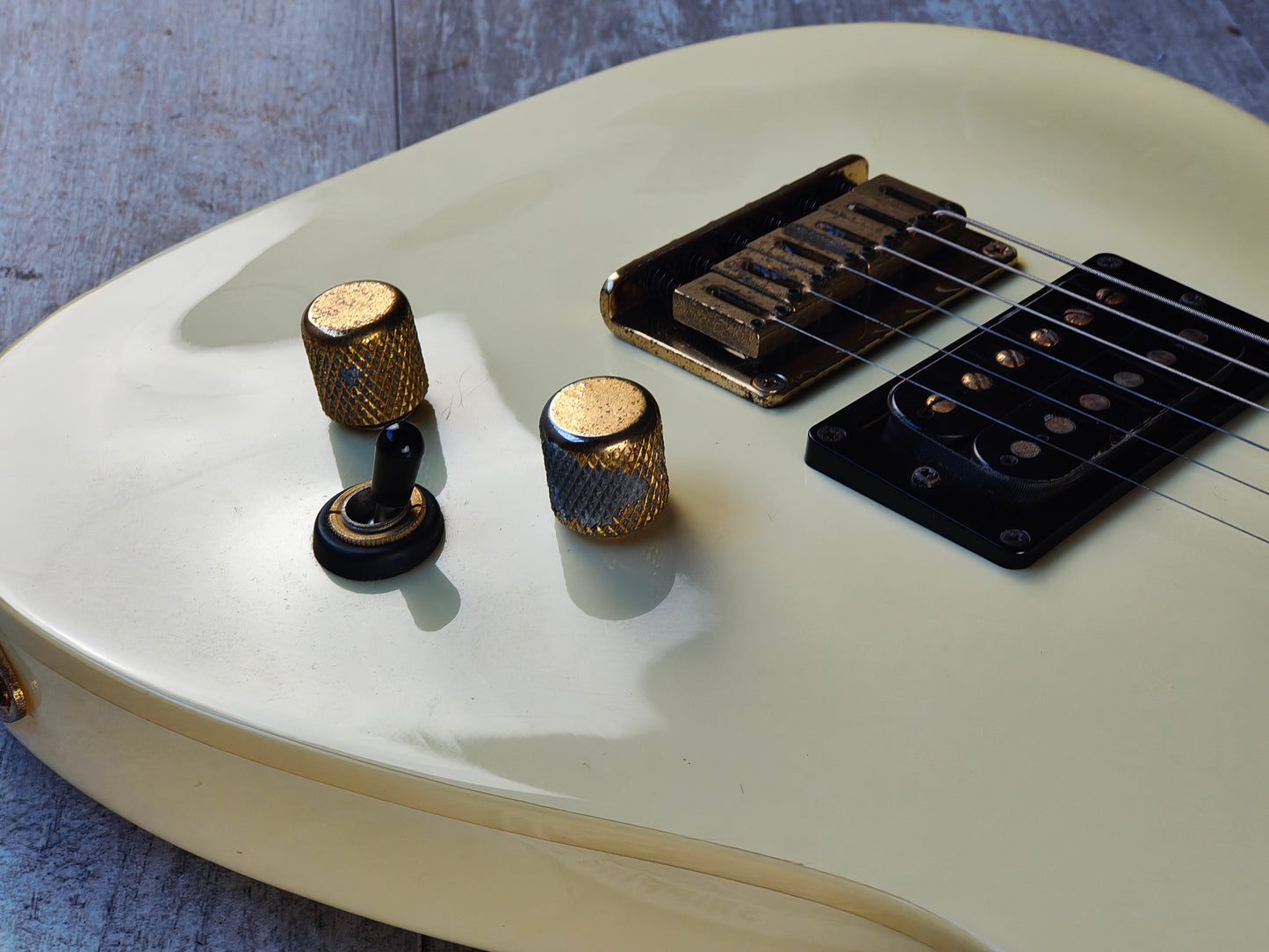 1987 Greco Japan TRH-60 HH Contemporary Style Telecaster (Pearl White)