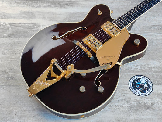 1996 Gretsch Japan 6122 Country Classic II Hollowbody w/Bigsby (Walnut)