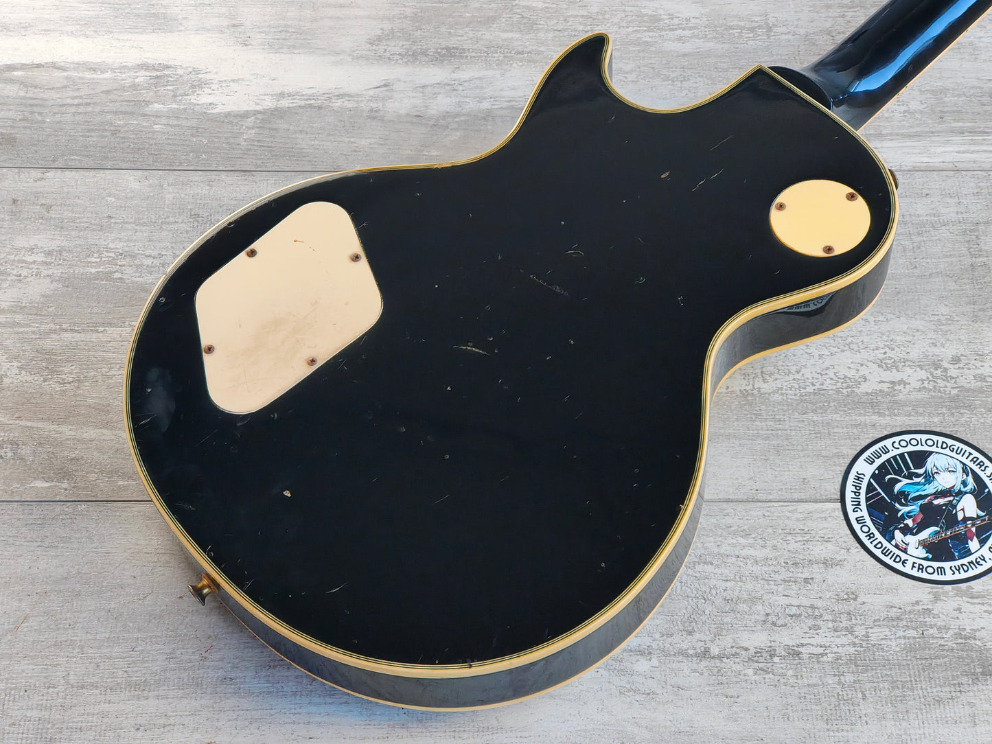 1979 Greco Japan EG-800PB Les Paul Custom Black Beauty (Ebony)