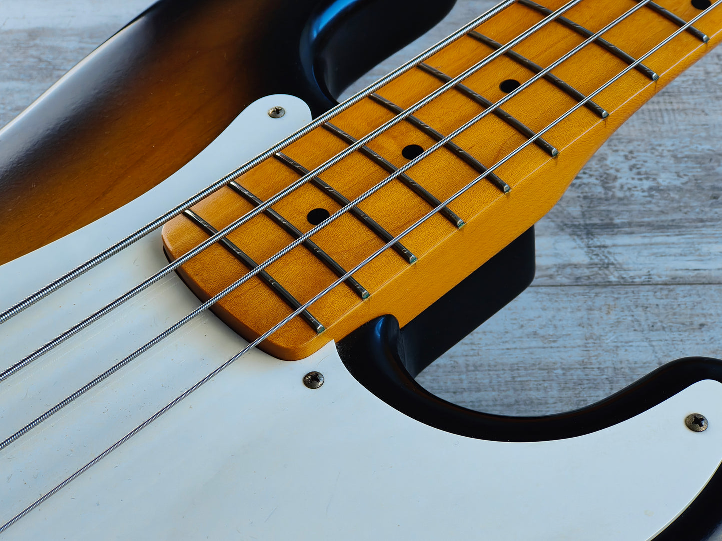 2012 Edwards (by ESP Japan) E-PB-83/M-LT Precision Bass (Two-Tone Sunburst)