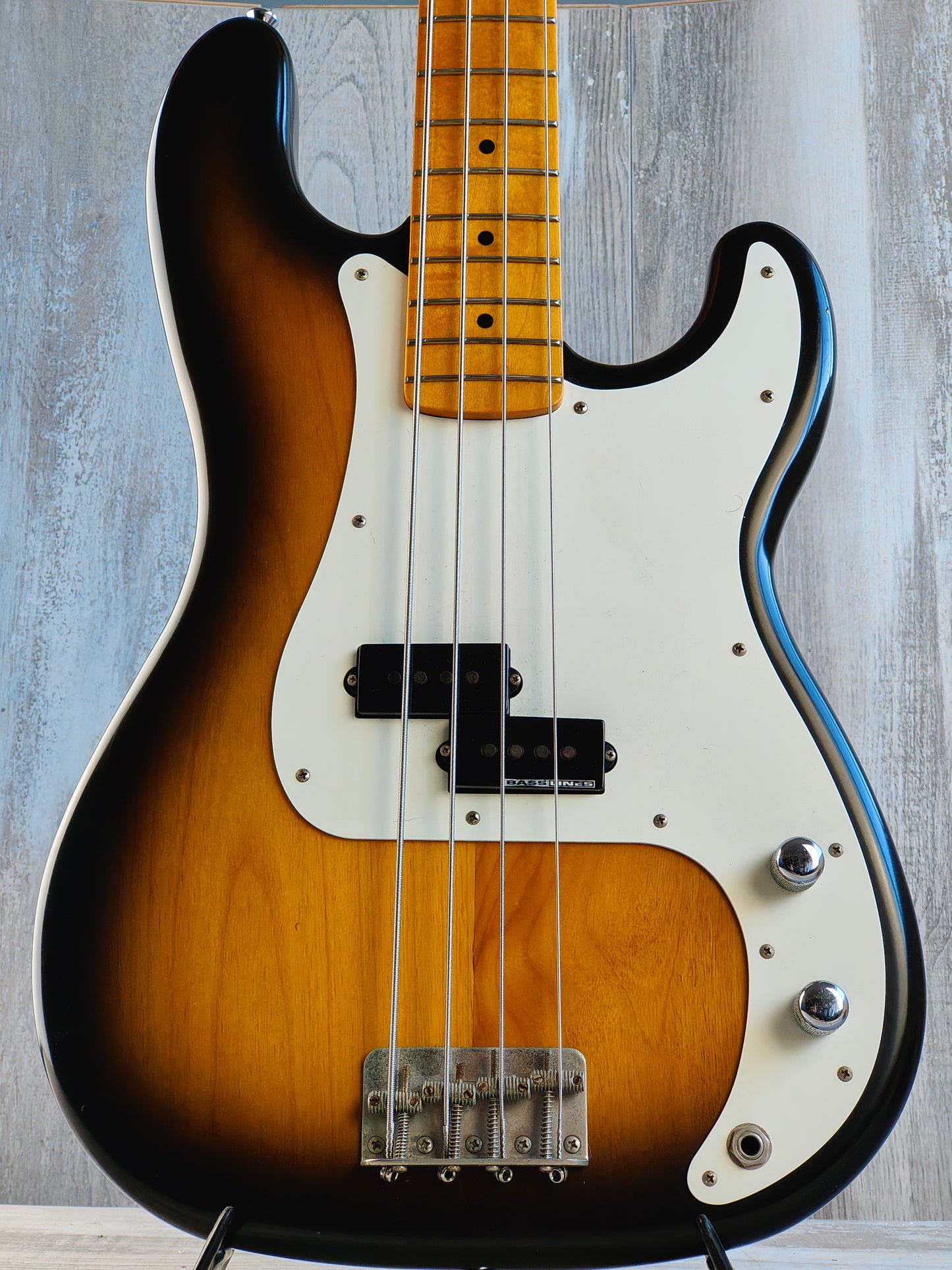 2012 Edwards (by ESP Japan) E-PB-83/M-LT Precision Bass (Two-Tone Sunburst)