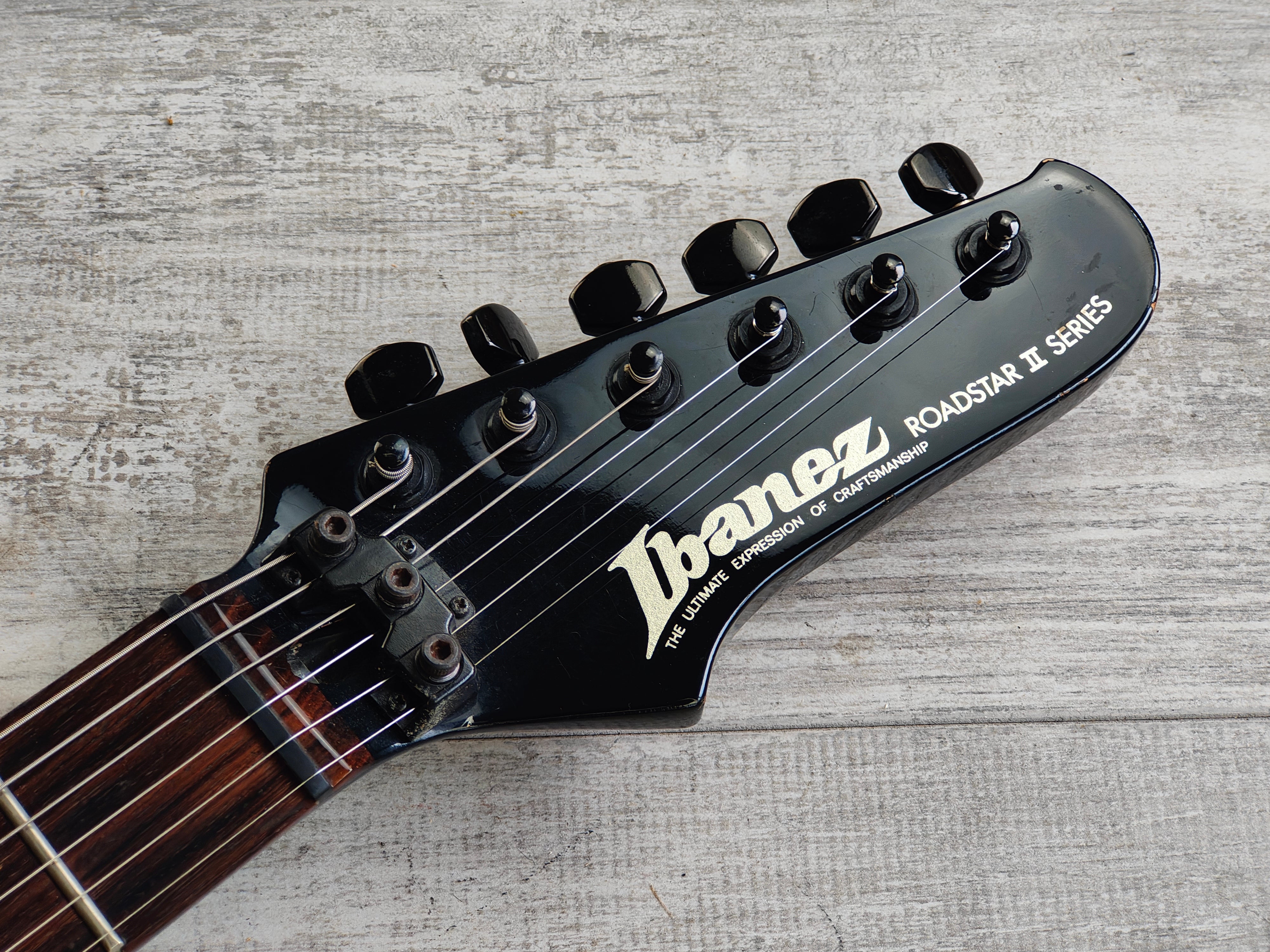 1985 Ibanez Japan RS530 Roadstar II Vintage Electric Guitar (Black) – Cool  Old Guitars