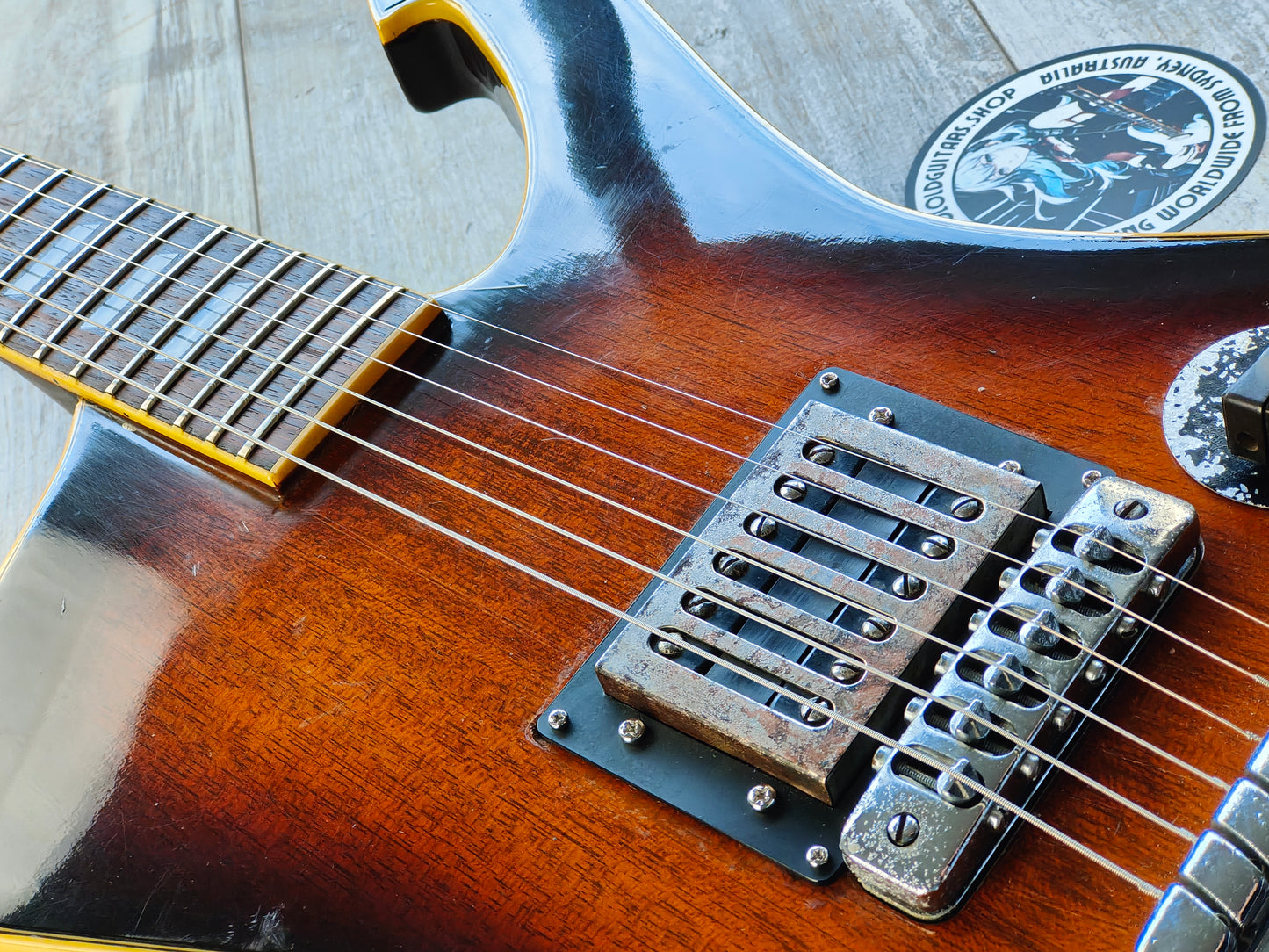 1978 Greco Japan M-800 Mirage/Iceman (Brown Sunburst)