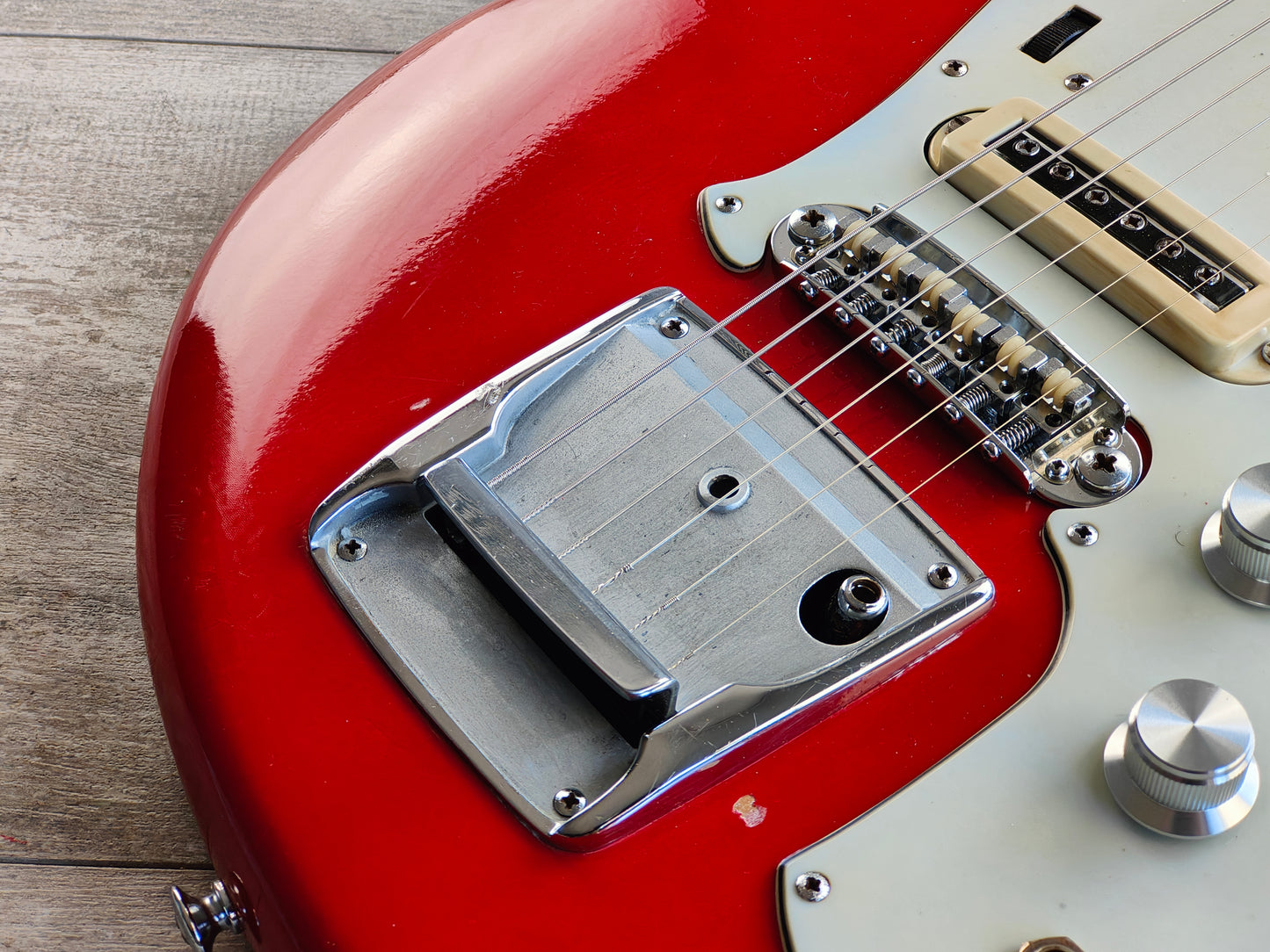 1966 Yamaha Japan SG-2 Offset Electric (Coral Red)