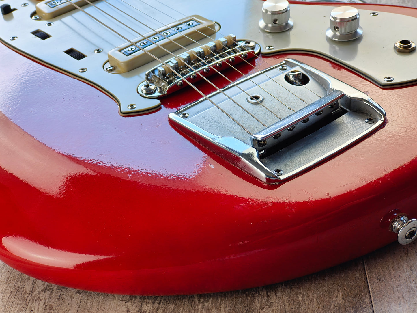 1966 Yamaha Japan SG-2 Offset Electric (Coral Red)