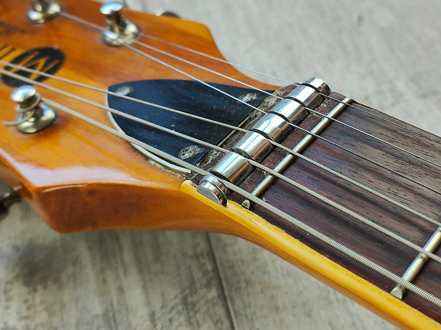 1970's Mosrite Japan Avenger w/Moseley Vibrato (Aged White)