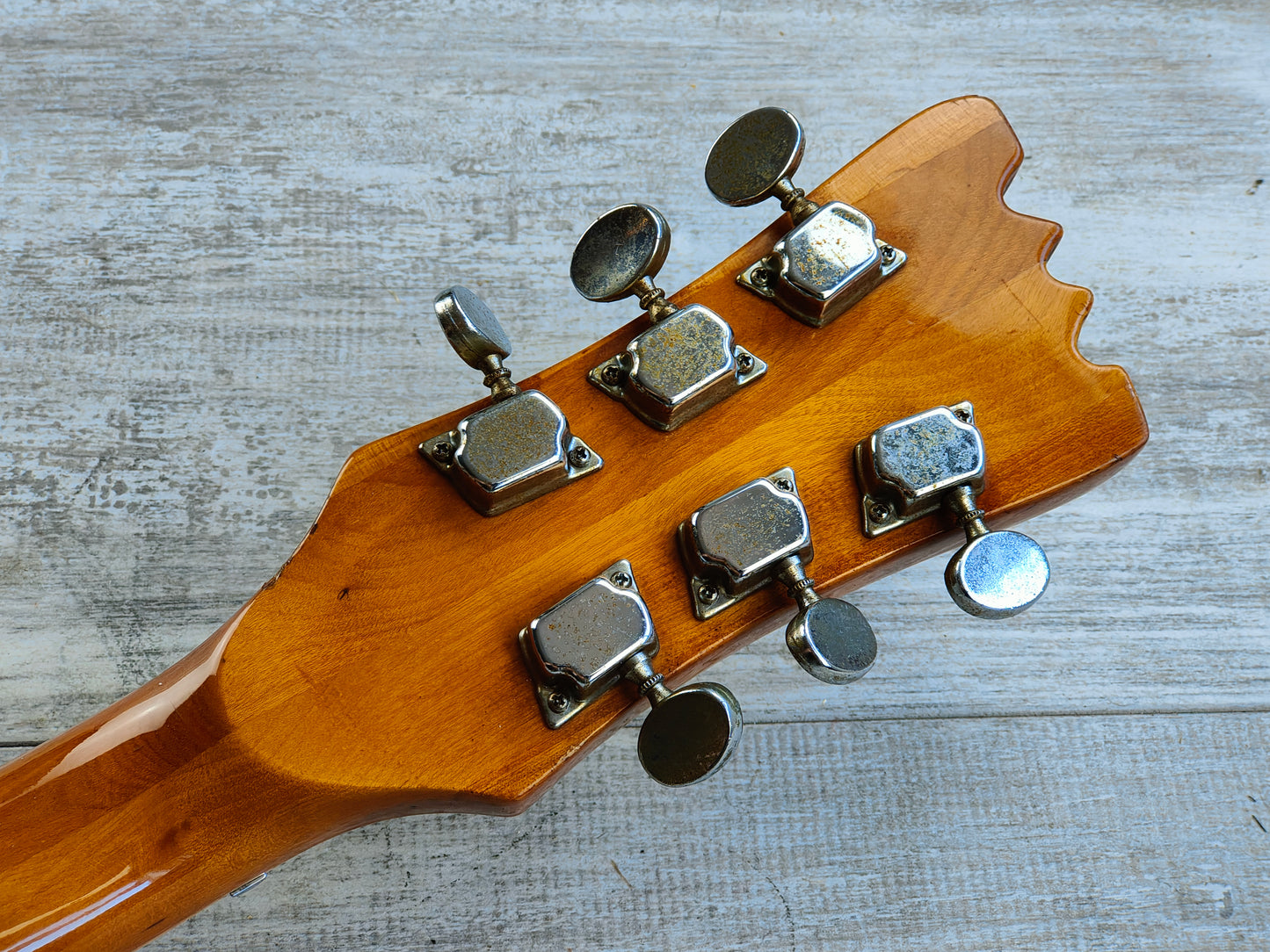 1970's Mosrite Japan Avenger w/Moseley Vibrato (Aged White)