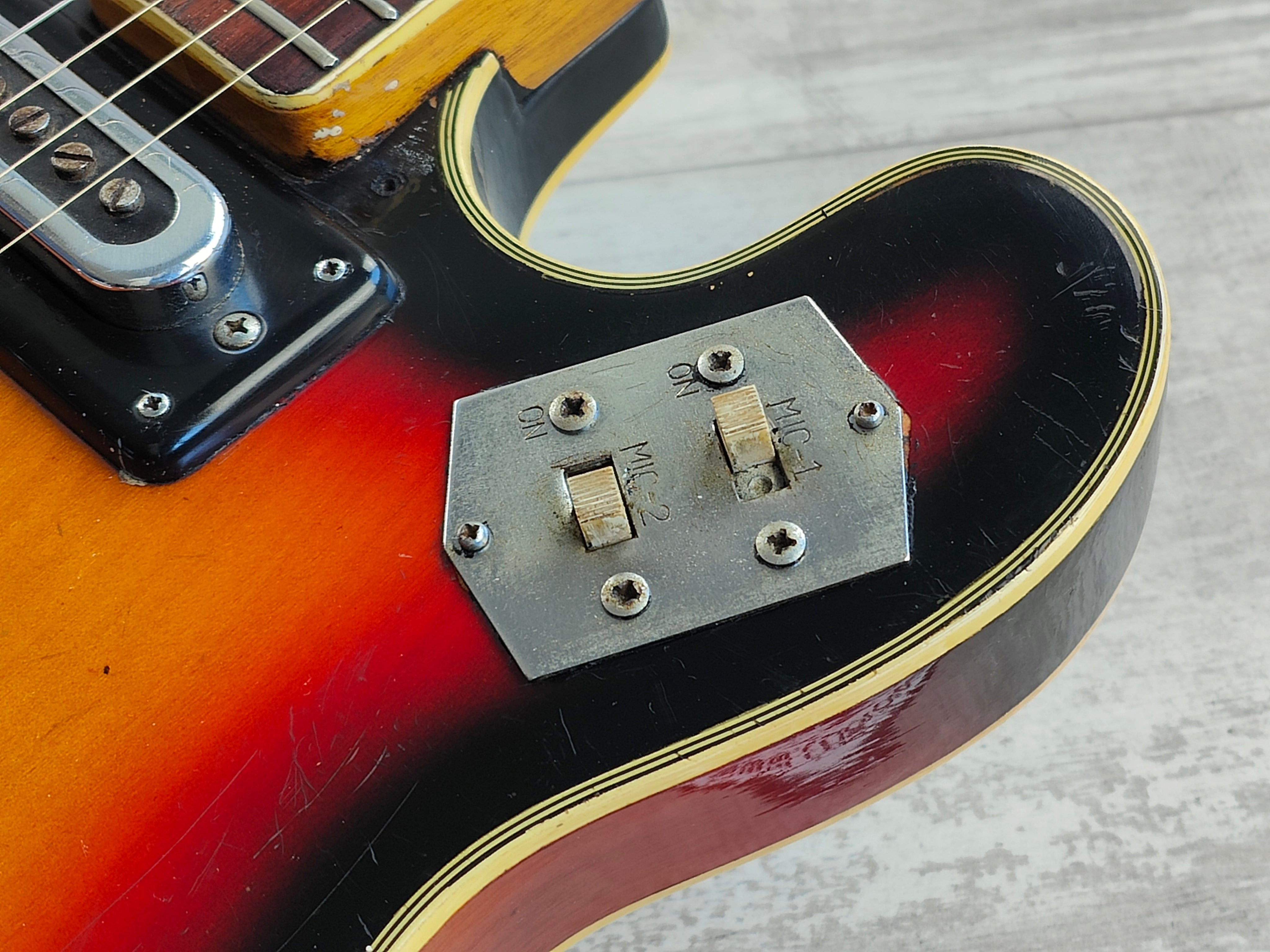 1960's Greco Japan EG-135 Hollowbody Electric Guitar (Sunburst)