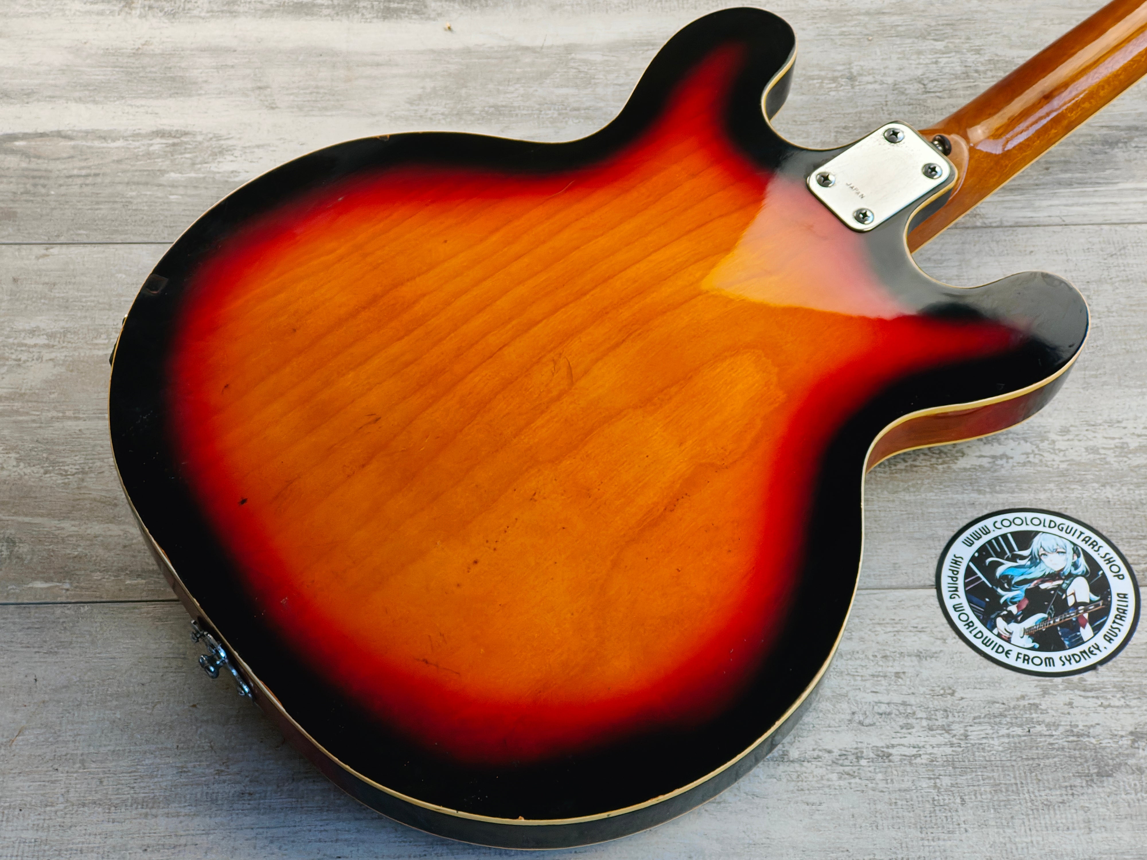 1960's Greco Japan EG-135 Hollowbody Electric Guitar (Sunburst) – Cool Old  Guitars