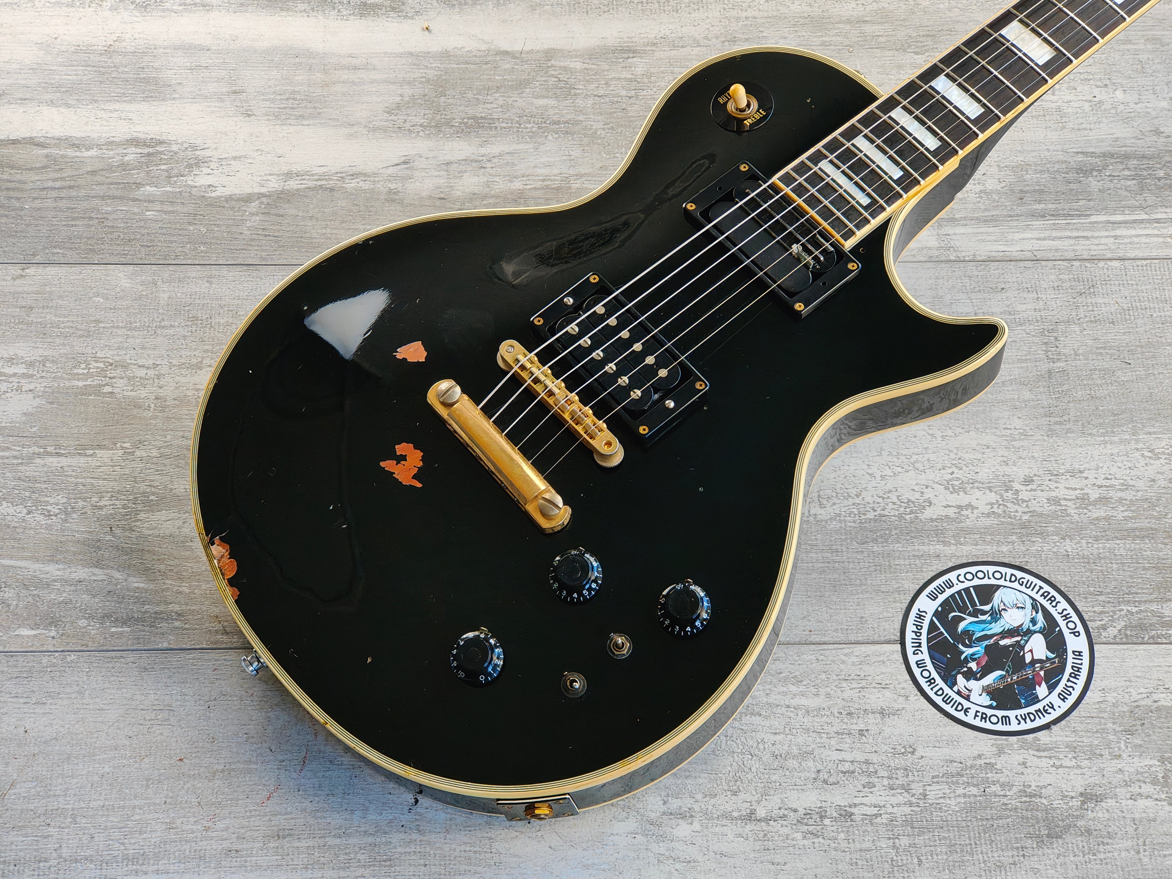 1996 Burny Japan RLC-105S Les Paul Custom 