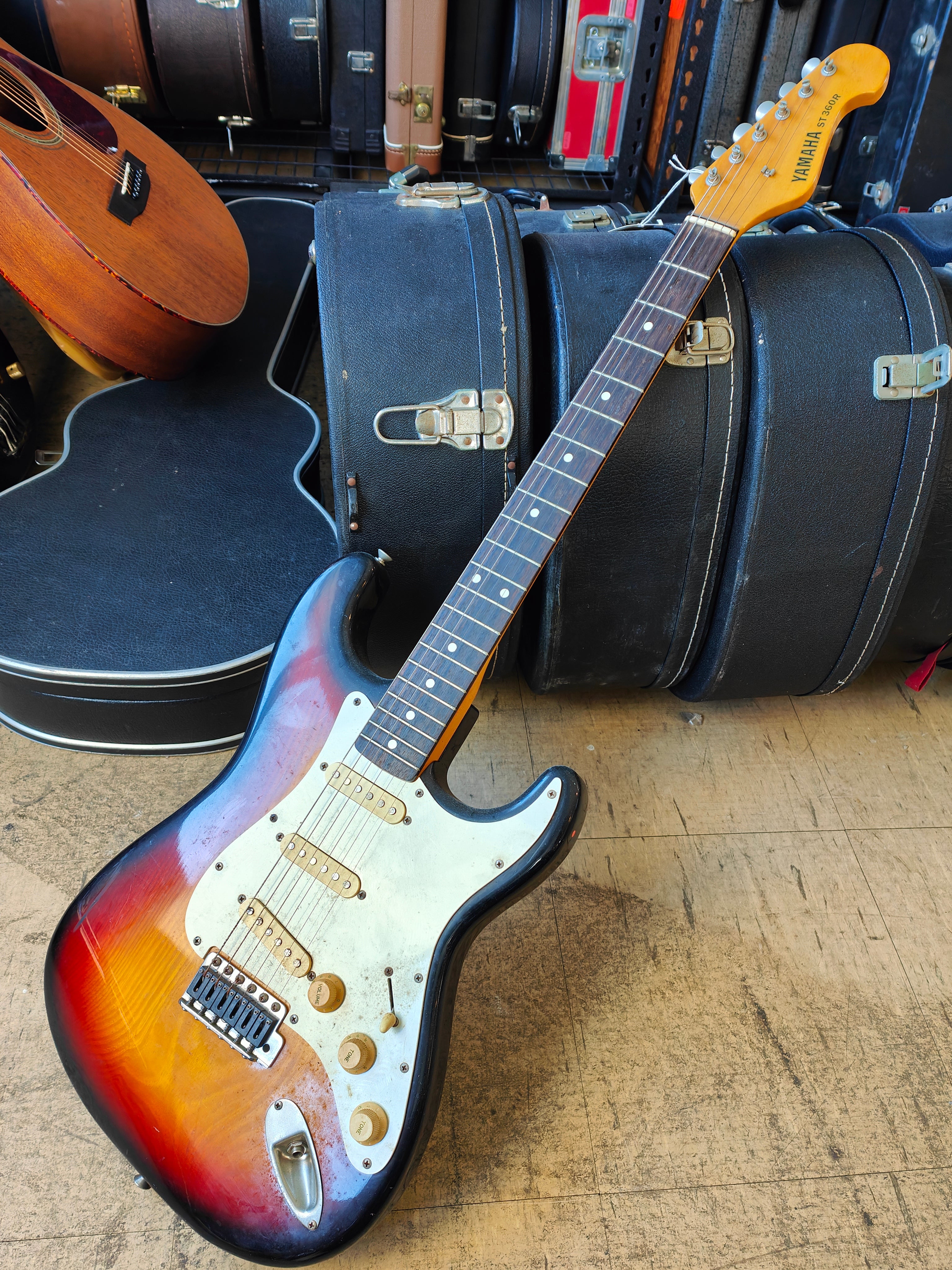 1980's Yamaha ST360R Stratocaster (Sunburst) - Thrift Shop