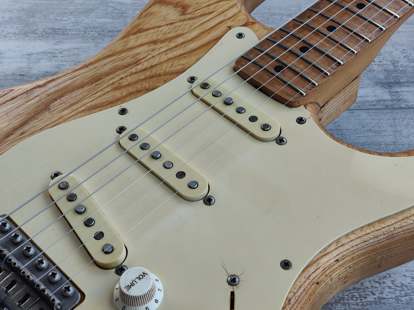 1981 Greco Japan SE-600 '54 Reissue Stratocaster (Natural)