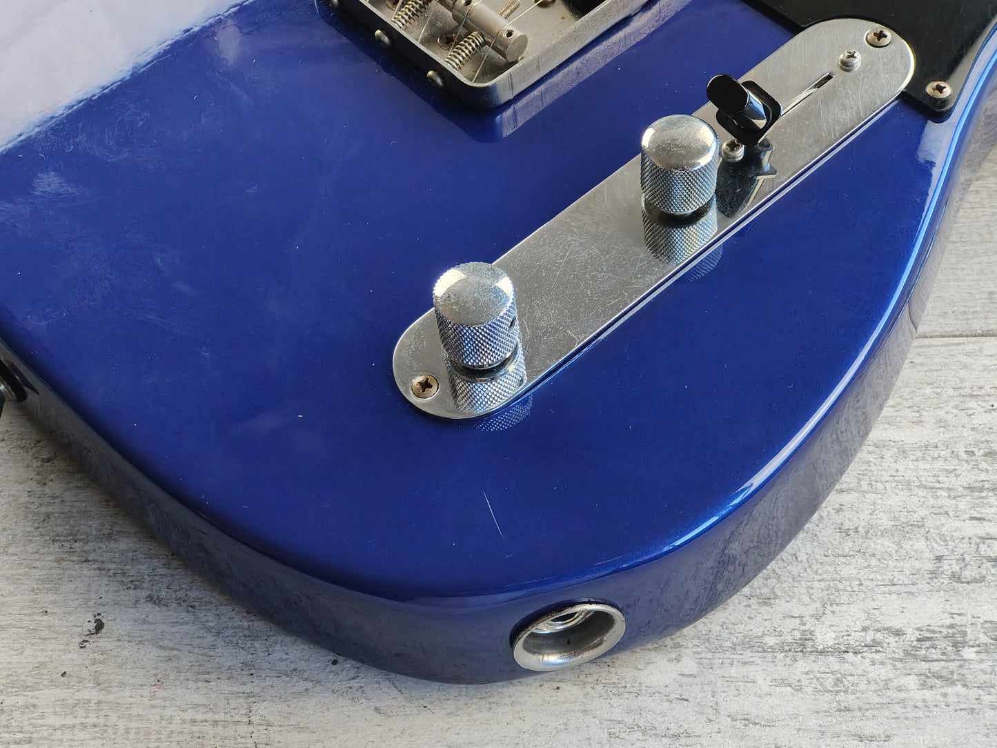 1988 Fender Japan TL67-70SPL Keith Richards Model Telecaster (Royal Blue Refinish)